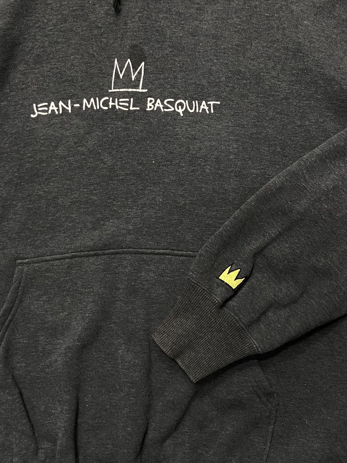 Japanese Brand × Jean-Michel Basquiat × Vintage Vintage 00’s Jean Michel Basquiat Miles Davis Hoodie Size US XL / EU 56 / 4 - 6 Thumbnail
