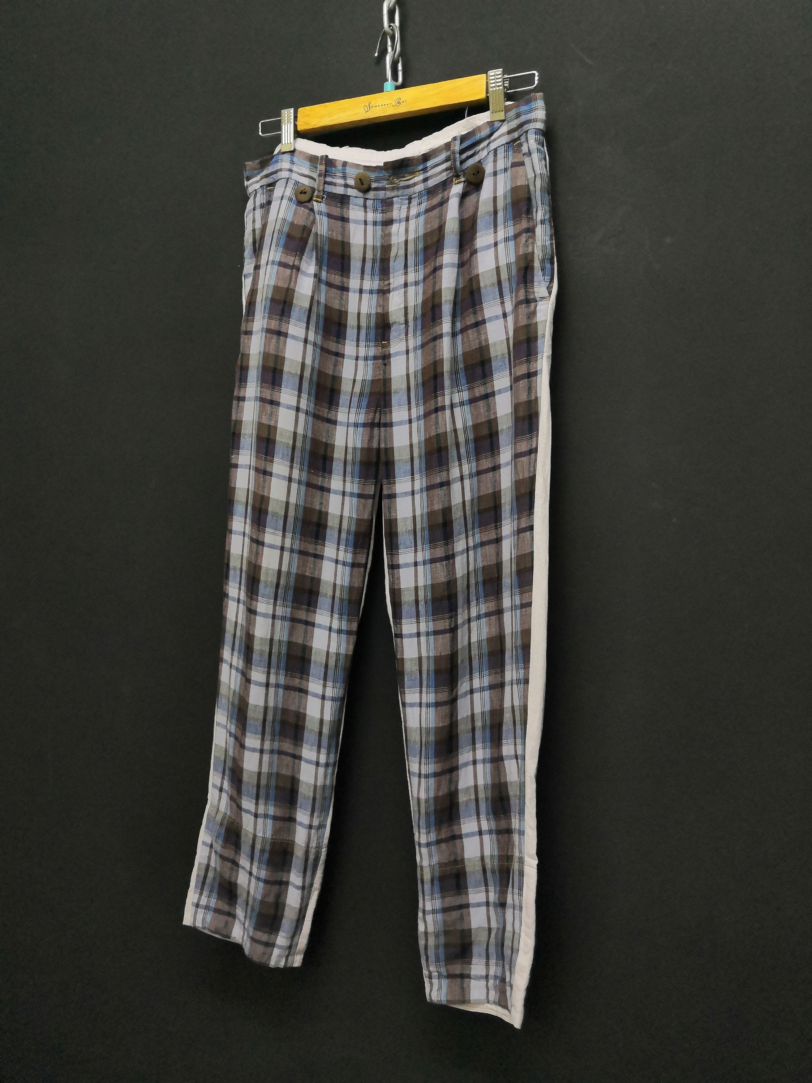 Cosmic Wonder × Japanese Brand × Vintage ✨ Need Gone Today ✨ Cosmic Wonder Casual Tartan Pant Size US 32 / EU 48 - 3 Thumbnail