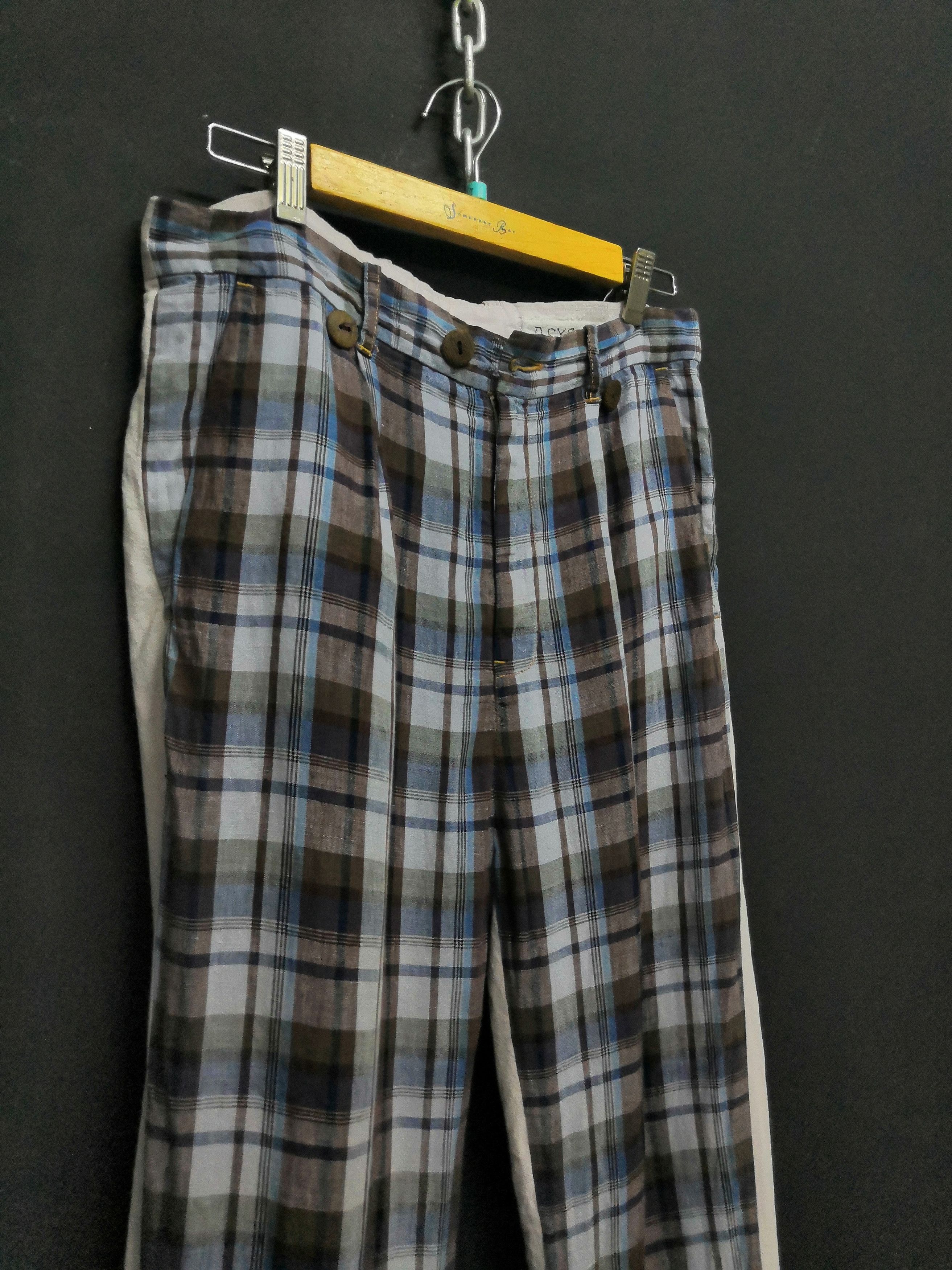 Cosmic Wonder × Japanese Brand × Vintage ✨ Need Gone Today ✨ Cosmic Wonder Casual Tartan Pant Size US 32 / EU 48 - 2 Thumbnail
