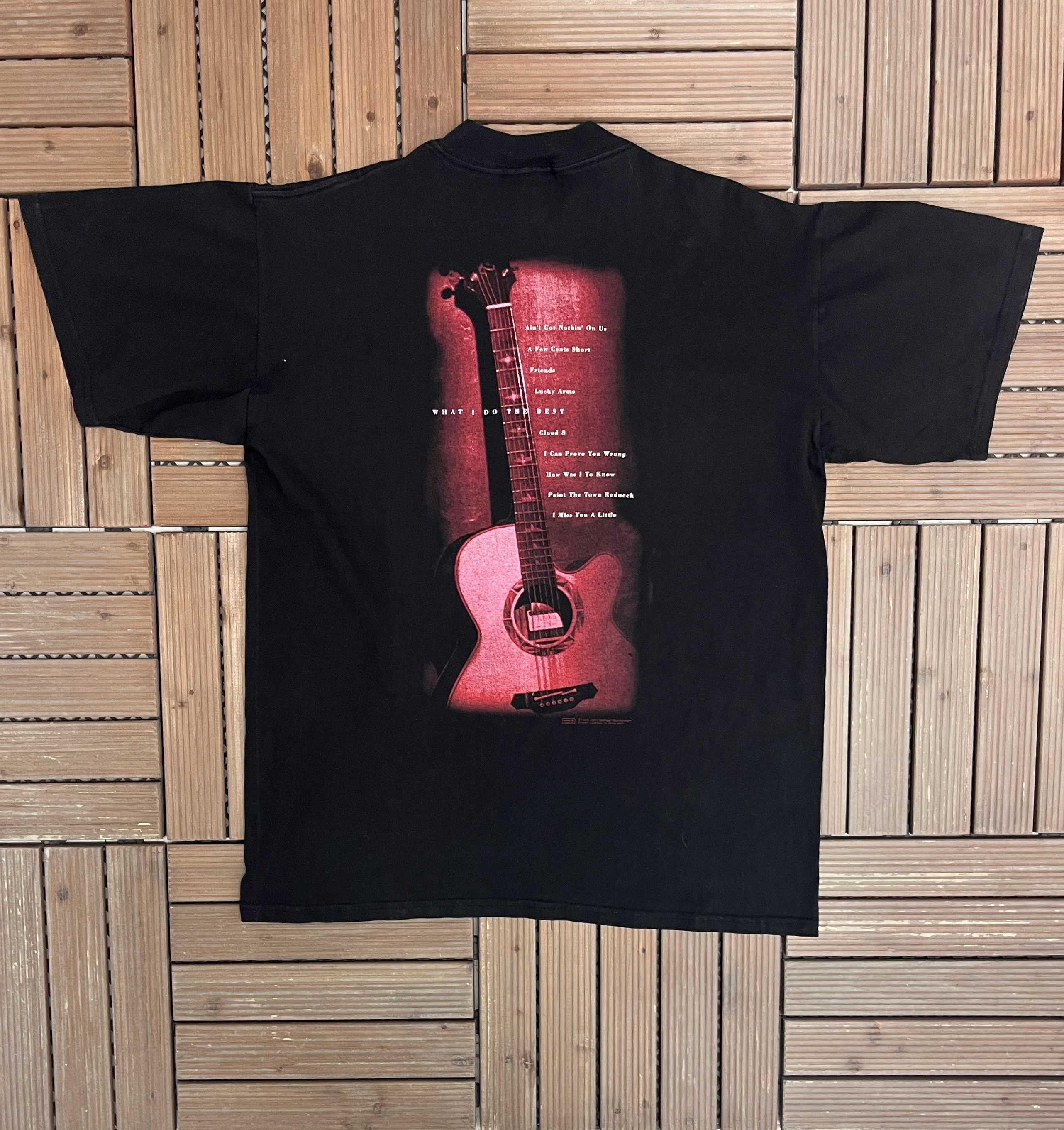 Vintage John Michael Montgomery What I Do The Best Vintage Tee Size US L / EU 52-54 / 3 - 4 Thumbnail
