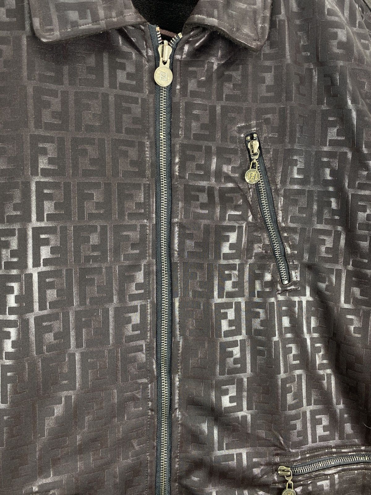 Fendi FENDI Zucca Monogram Reversible Jacket Big Logo Size US L / EU 52-54 / 3 - 6 Thumbnail