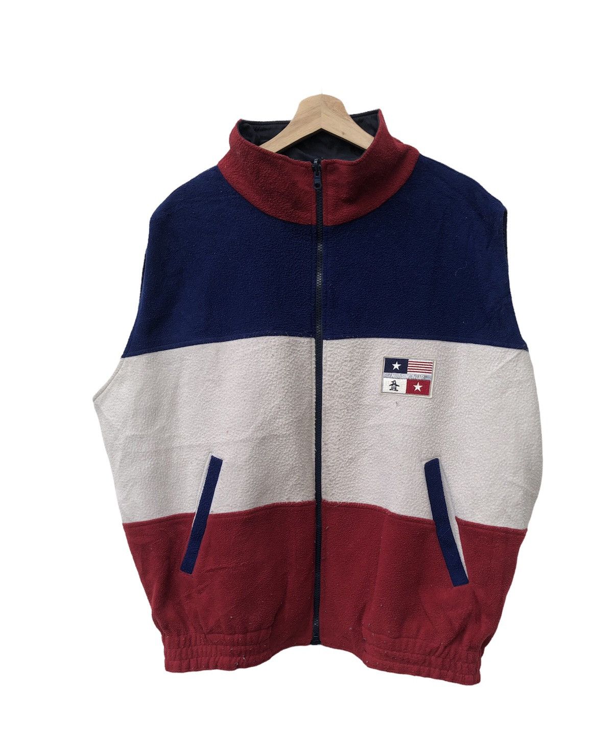 Grand Slam 📣GRAM SLAM VEST MUNGSINGWEAR REVERSIBLE FLECEE JACKET Size US L / EU 52-54 / 3 - 1 Thumbnail