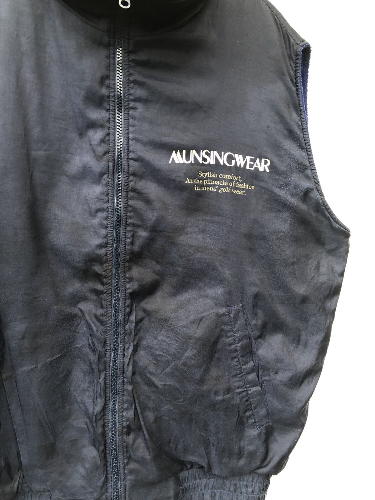 Grand Slam 📣GRAM SLAM VEST MUNGSINGWEAR REVERSIBLE FLECEE JACKET Size US L / EU 52-54 / 3 - 6 Thumbnail