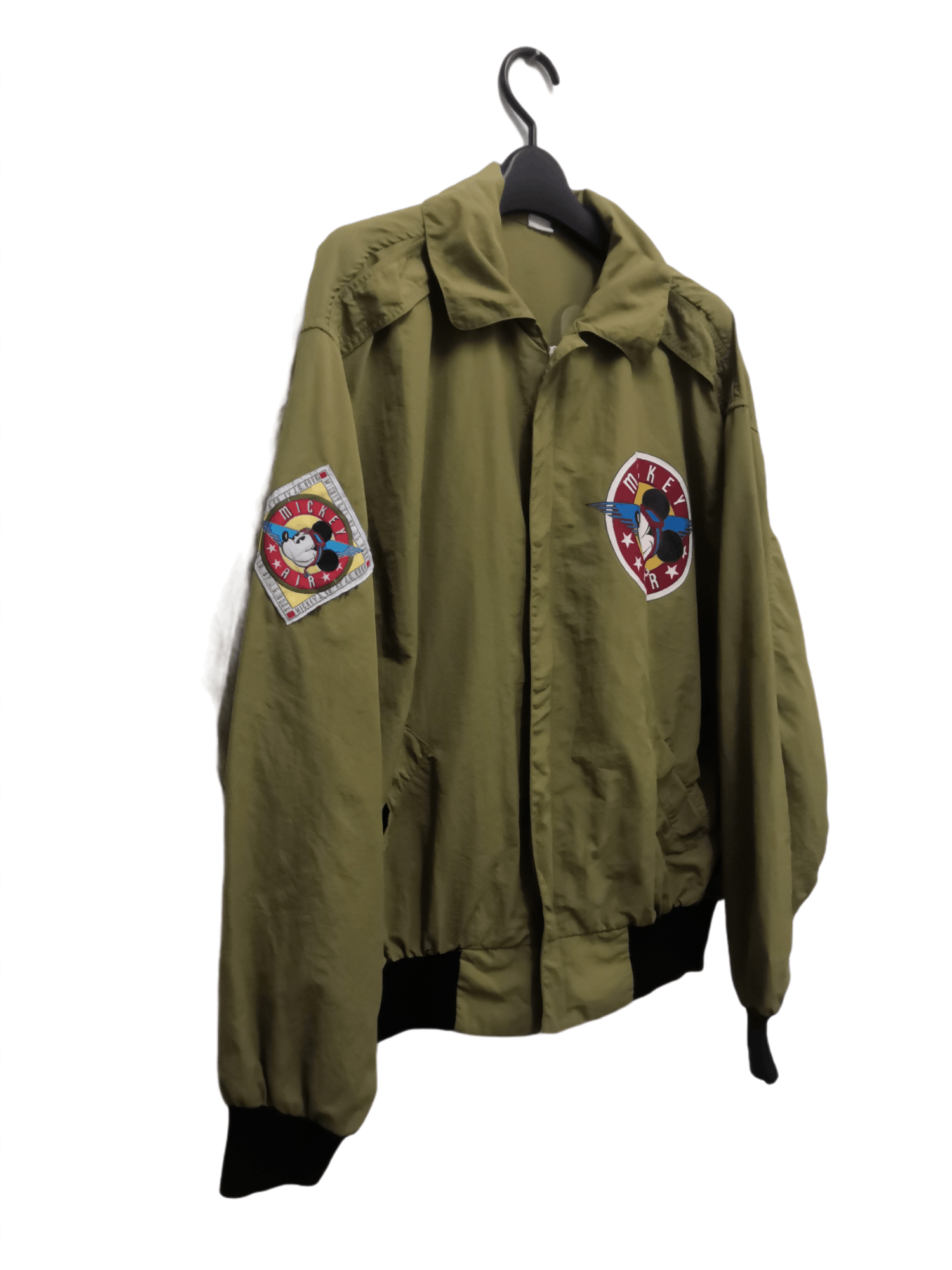 Cartoon Network Vtg Mickey Mouse Air Windbreaker Bomber Jacket Size US M / EU 48-50 / 2 - 4 Thumbnail