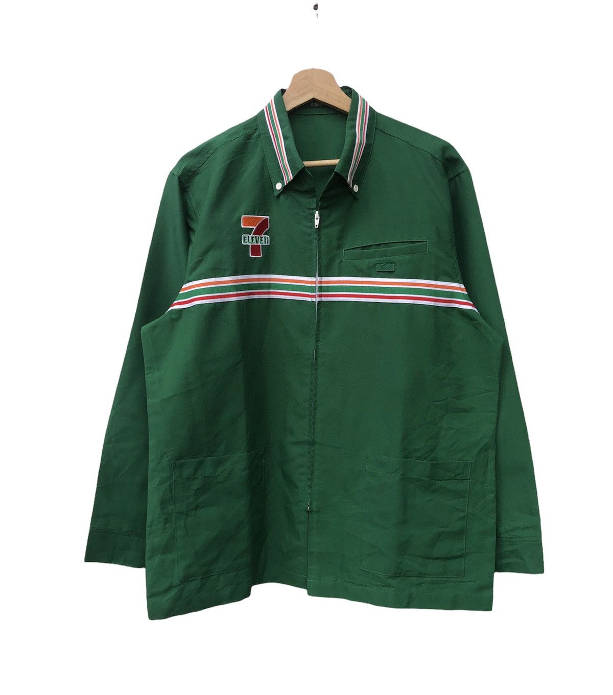 Vintage 🔥SEVEN ELEVEN WORKER JACKET Size US L / EU 52-54 / 3 - 1 Thumbnail