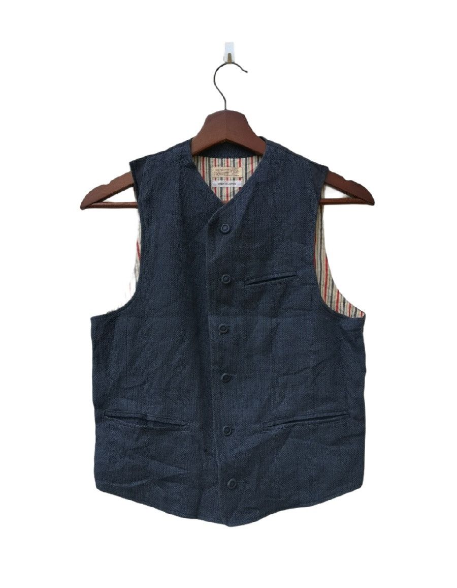 Beams Plus Japanese Brand Beam Boy Vest Jacket Size US S / EU 44-46 / 1 - 1 Thumbnail