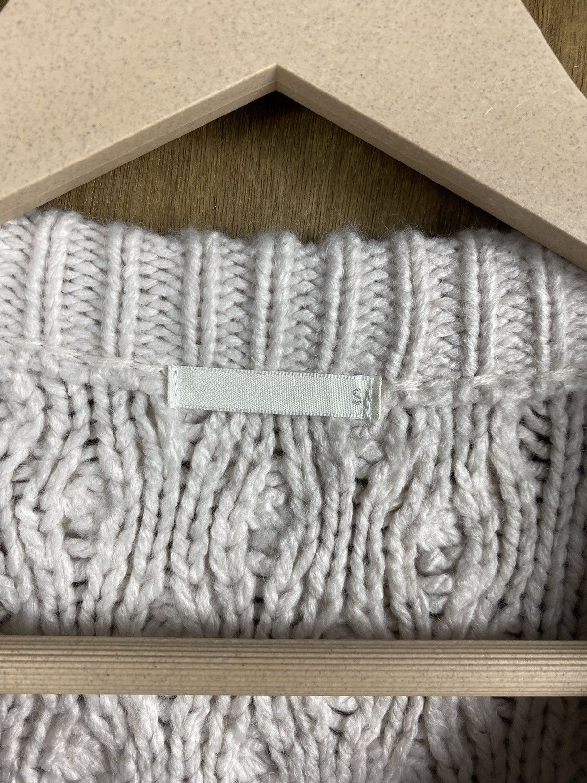 Aran Isles Knitwear GU Japan aran isle Cable Knitwear Cardigan #Z002 Size S / US 4 / IT 40 - 4 Thumbnail