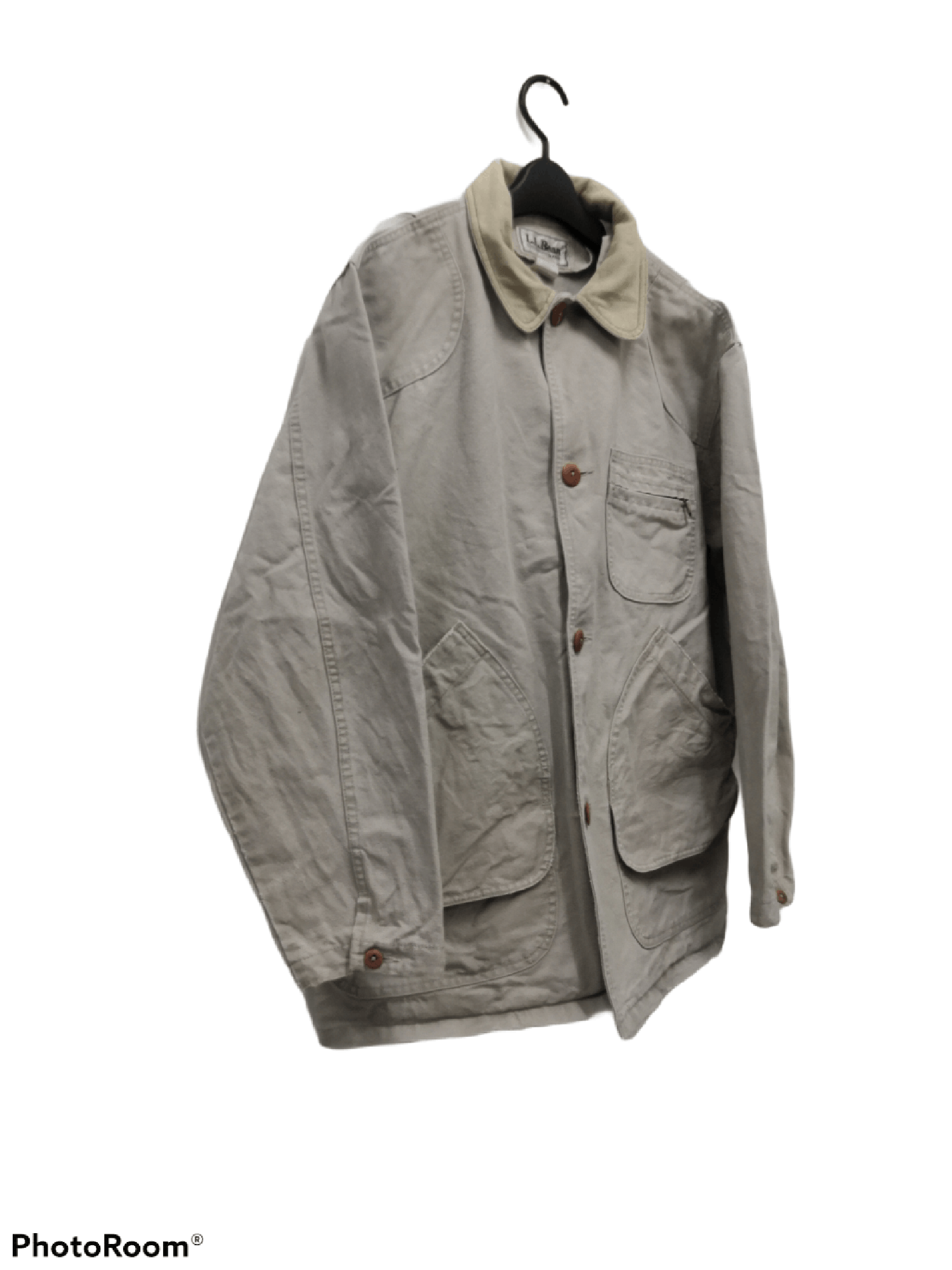 L.L. Bean × Vintage Vintage 90s L.L. Bean Workwear Chore Jacket Size US M / EU 48-50 / 2 - 3 Thumbnail