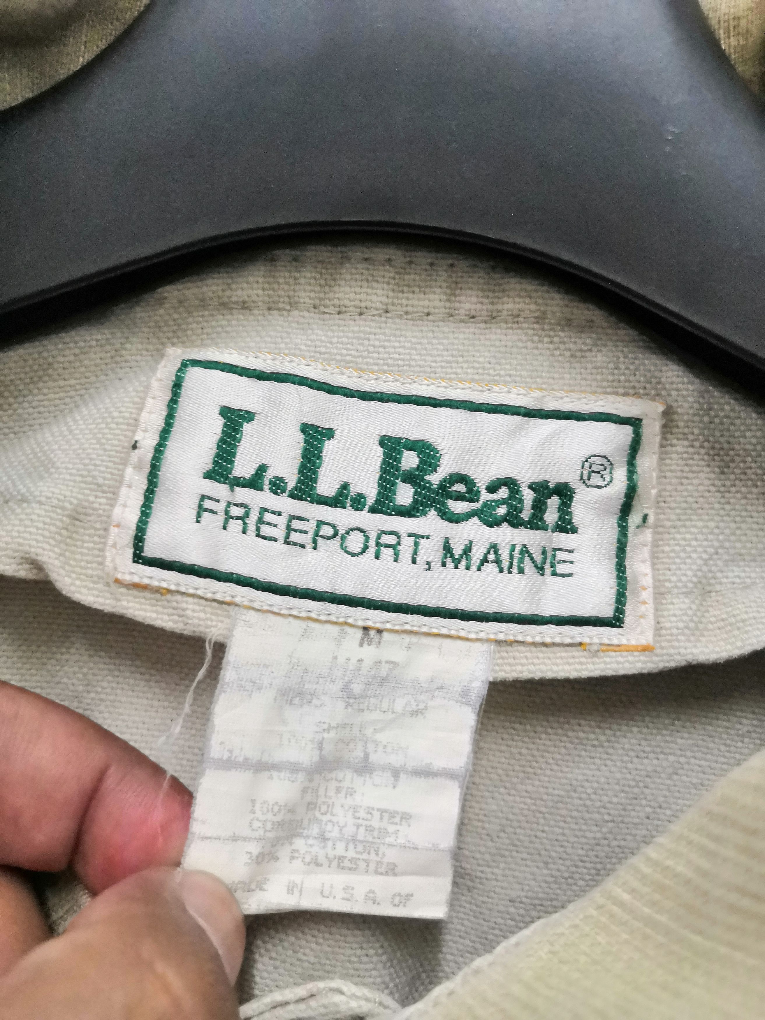 L.L. Bean × Vintage Vintage 90s L.L. Bean Workwear Chore Jacket Size US M / EU 48-50 / 2 - 5 Thumbnail
