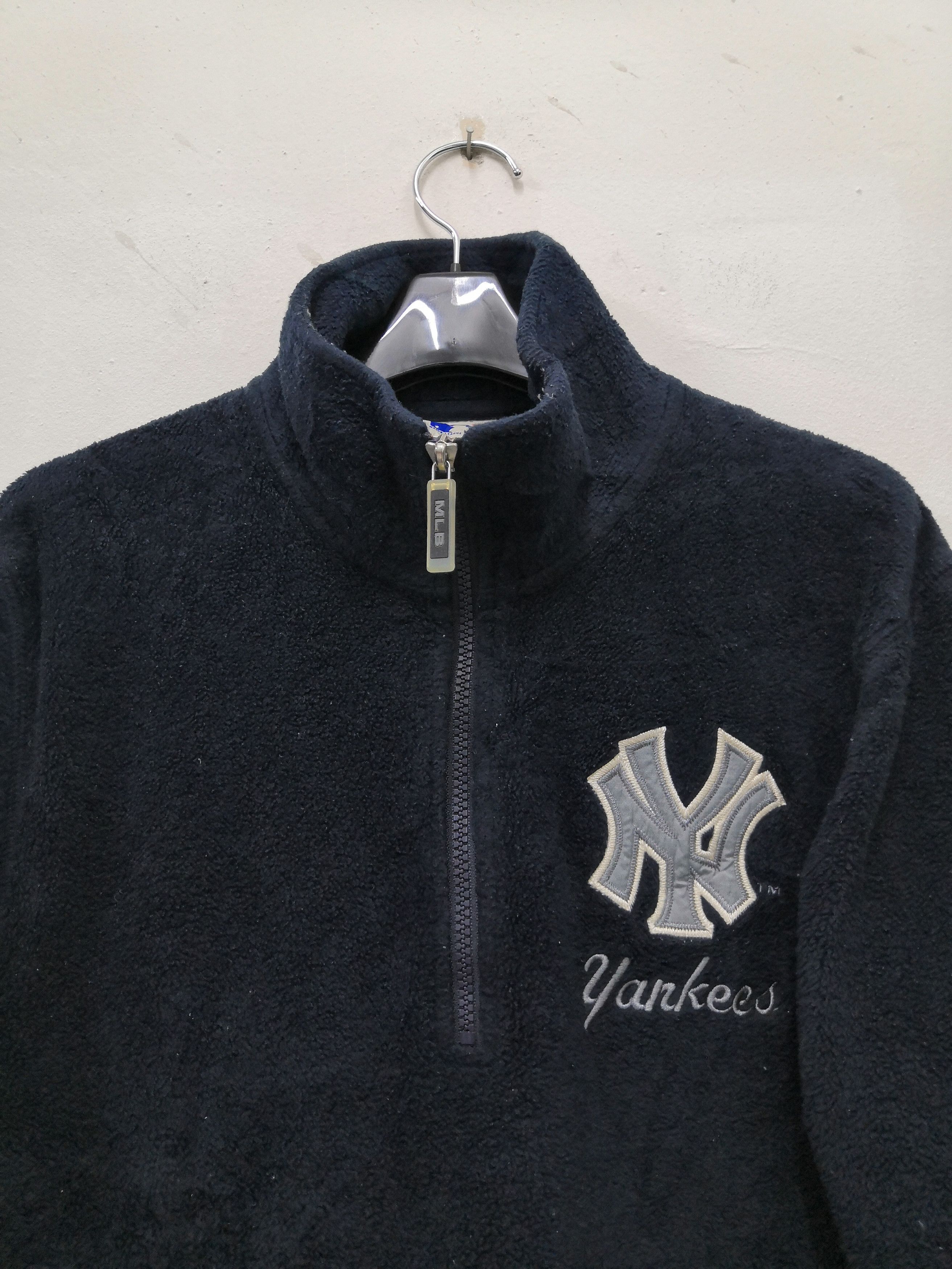 MLB × New York Yankees × Uniqlo MLB x New York Yankees Half Zipper Fleece Jacket Size US M / EU 48-50 / 2 - 2 Thumbnail