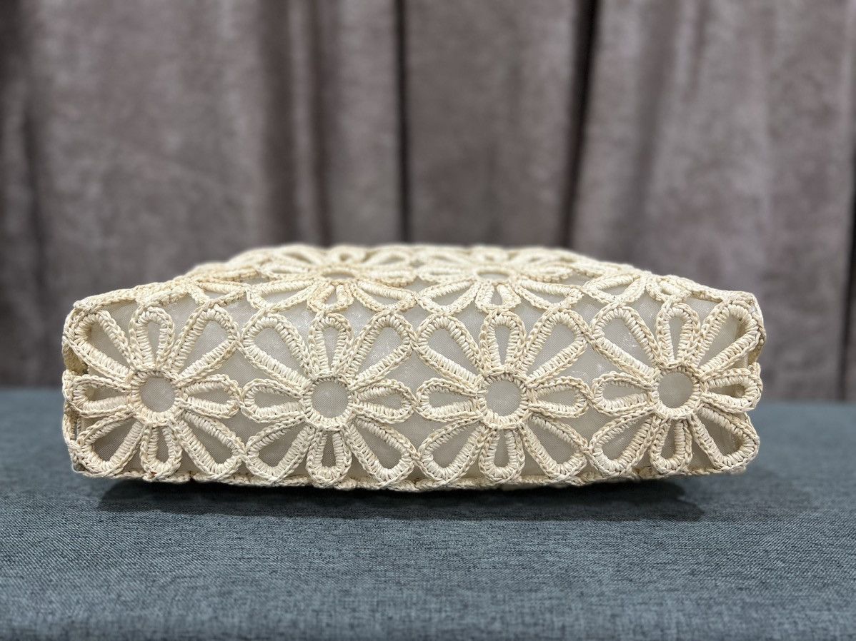 Vintage Crochet Top Handle Bag Size ONE SIZE - 6 Thumbnail