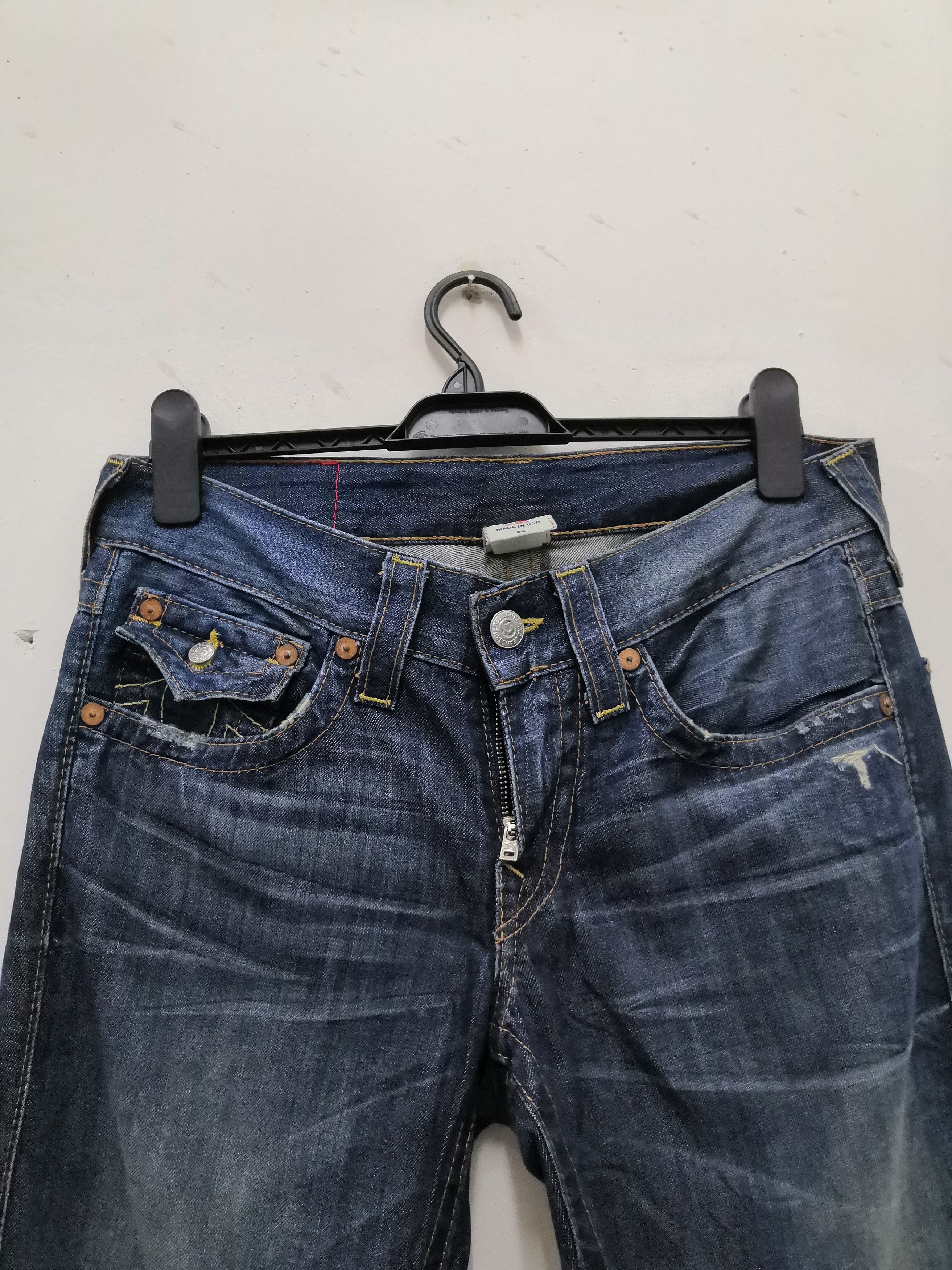 True Religion ✨Need Gone Today ✨True Religion Billy Denim Distressed Jean Size US 34 / EU 50 - 6 Thumbnail