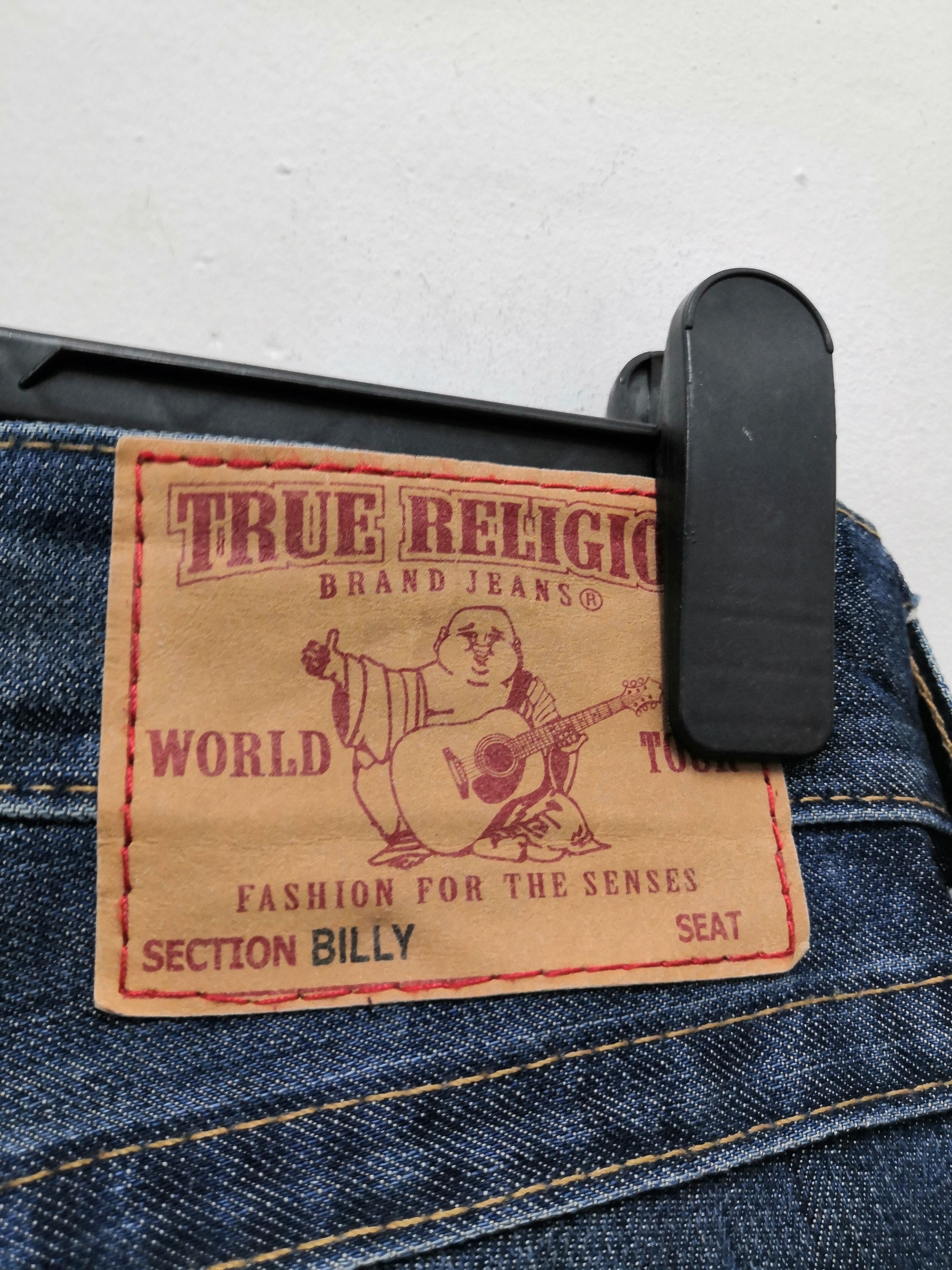 True Religion ✨Need Gone Today ✨True Religion Billy Denim Distressed Jean Size US 34 / EU 50 - 9 Thumbnail
