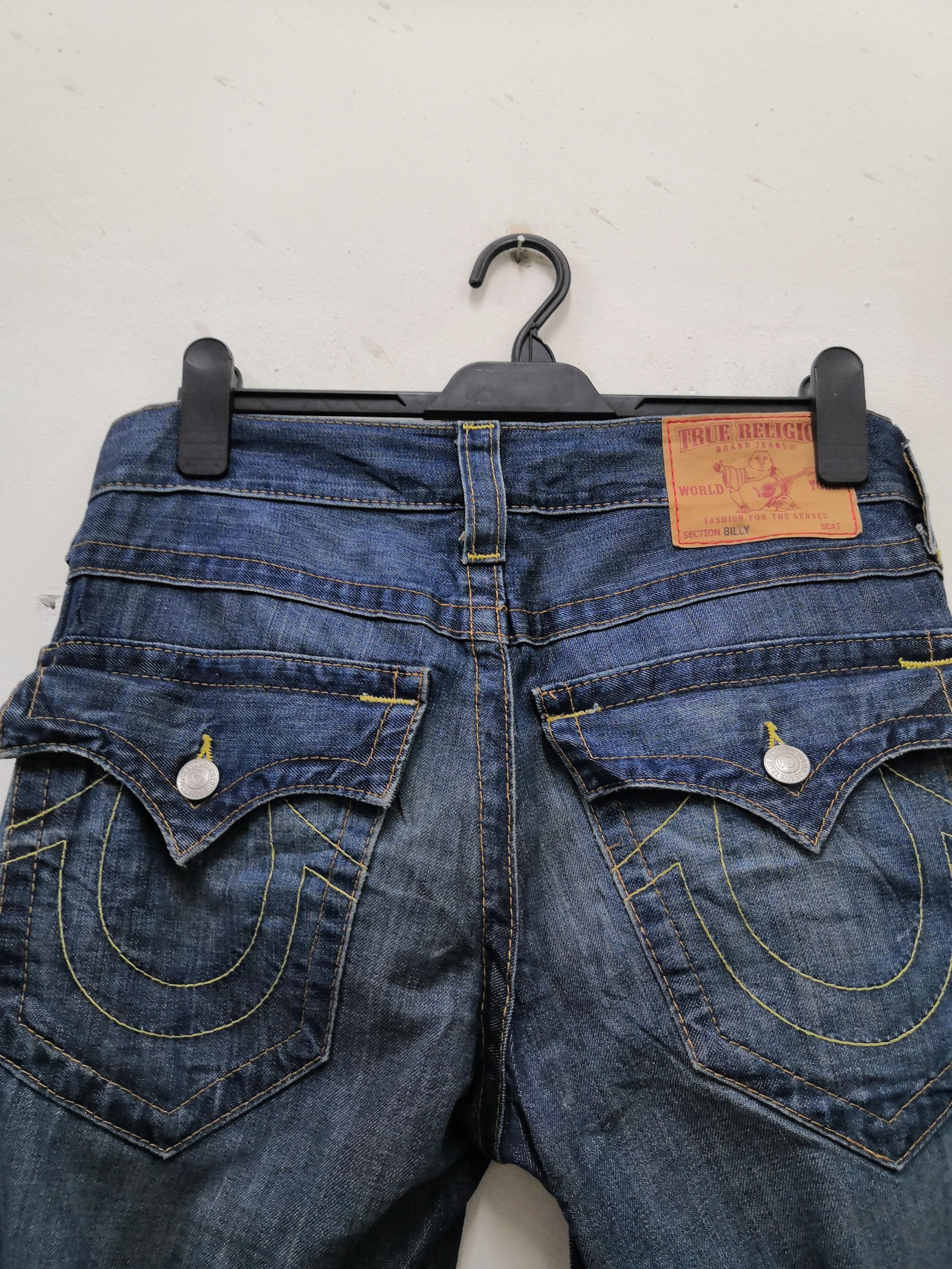 True Religion ✨Need Gone Today ✨True Religion Billy Denim Distressed Jean Size US 34 / EU 50 - 8 Thumbnail