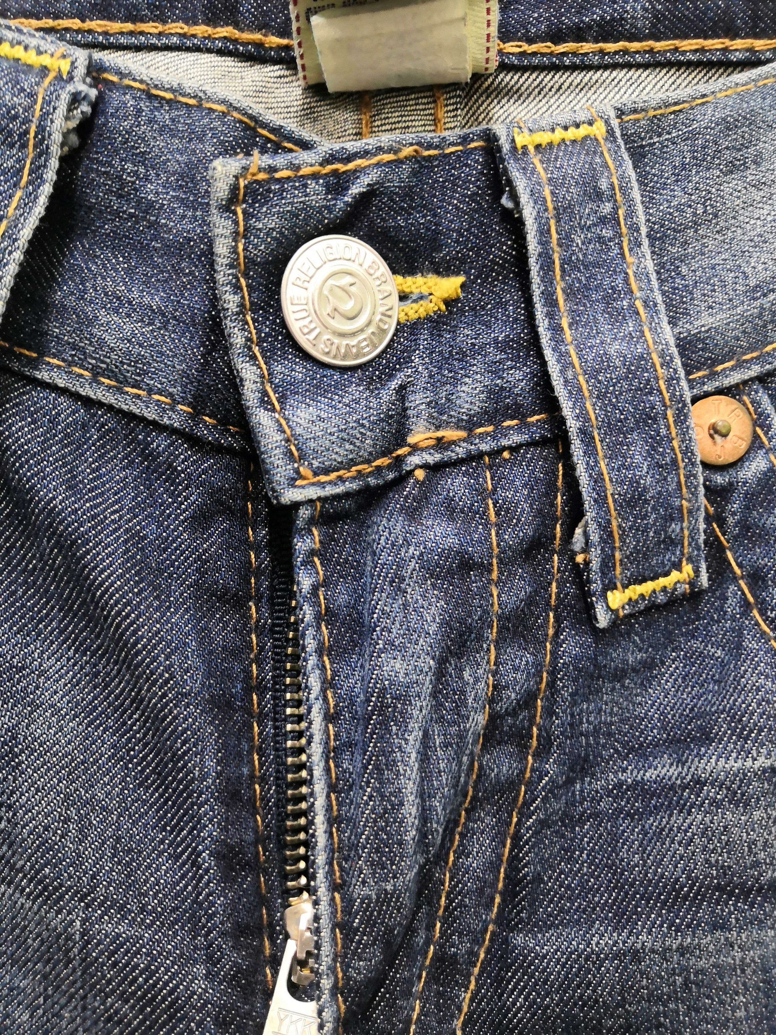 True Religion ✨Need Gone Today ✨True Religion Billy Denim Distressed Jean Size US 34 / EU 50 - 5 Thumbnail