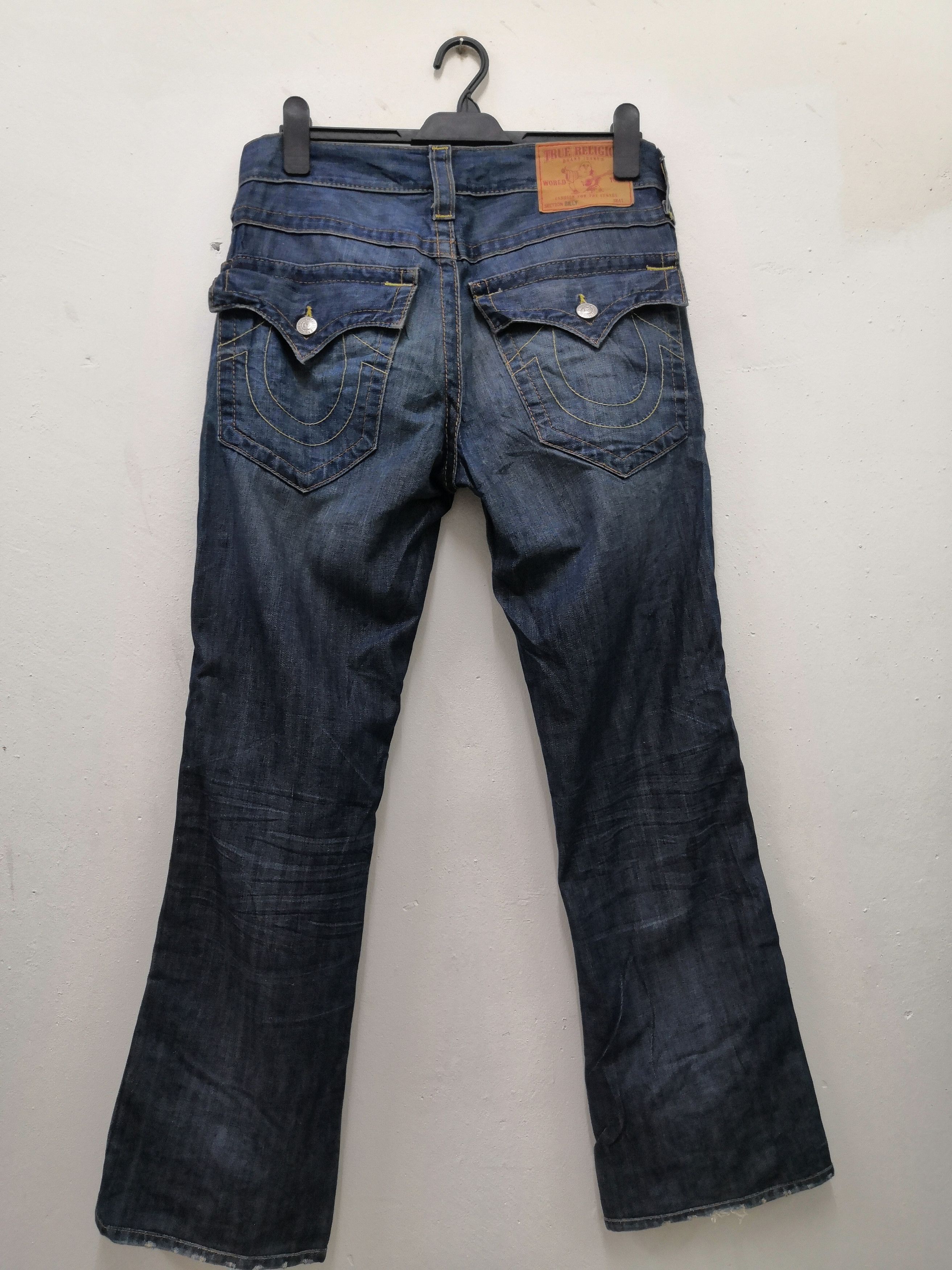 True Religion ✨Need Gone Today ✨True Religion Billy Denim Distressed Jean Size US 34 / EU 50 - 7 Thumbnail