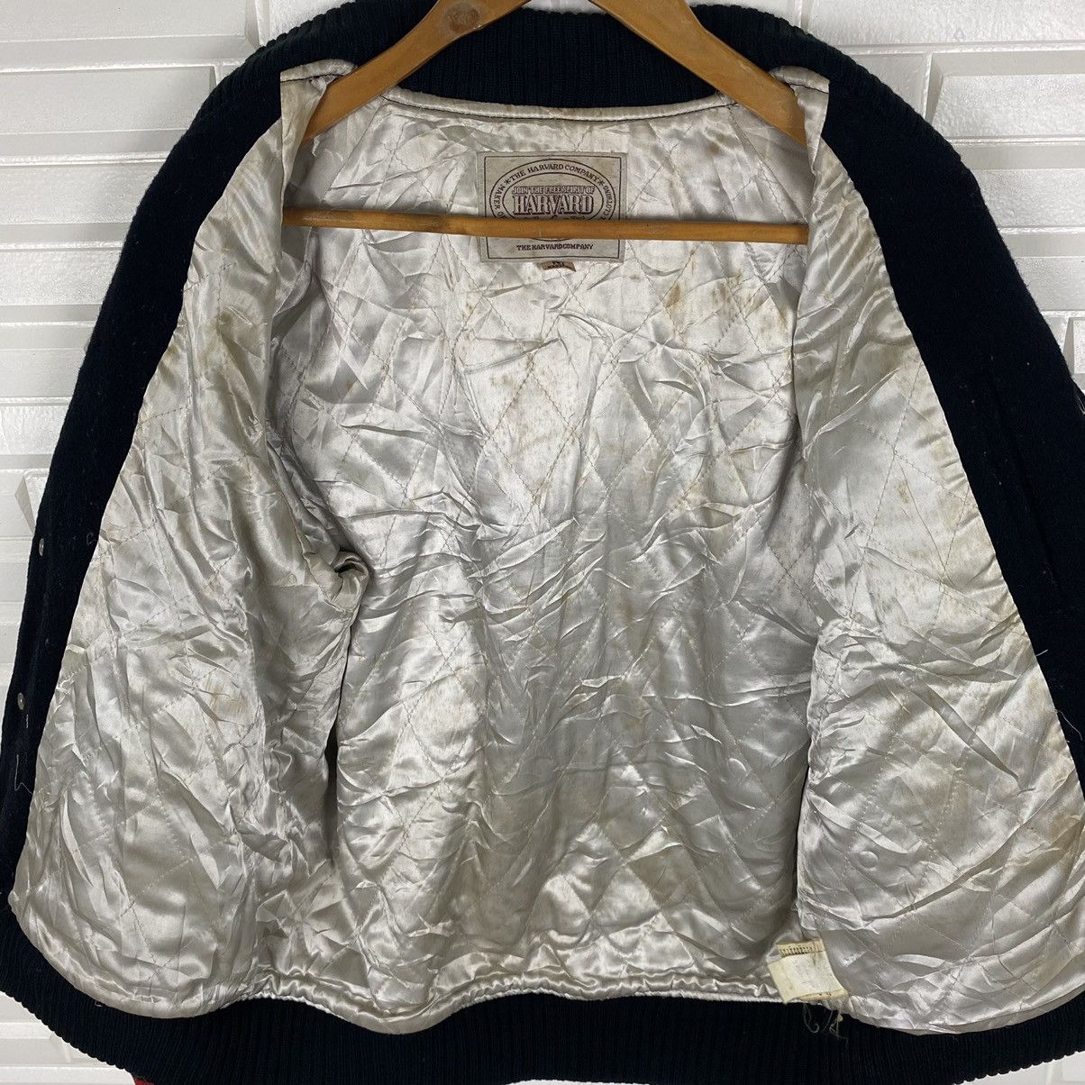 Vintage ✨VINTAGE HARVARD BASEBALL WOOL VARSITY JACKET Size US M / EU 48-50 / 2 - 10 Thumbnail