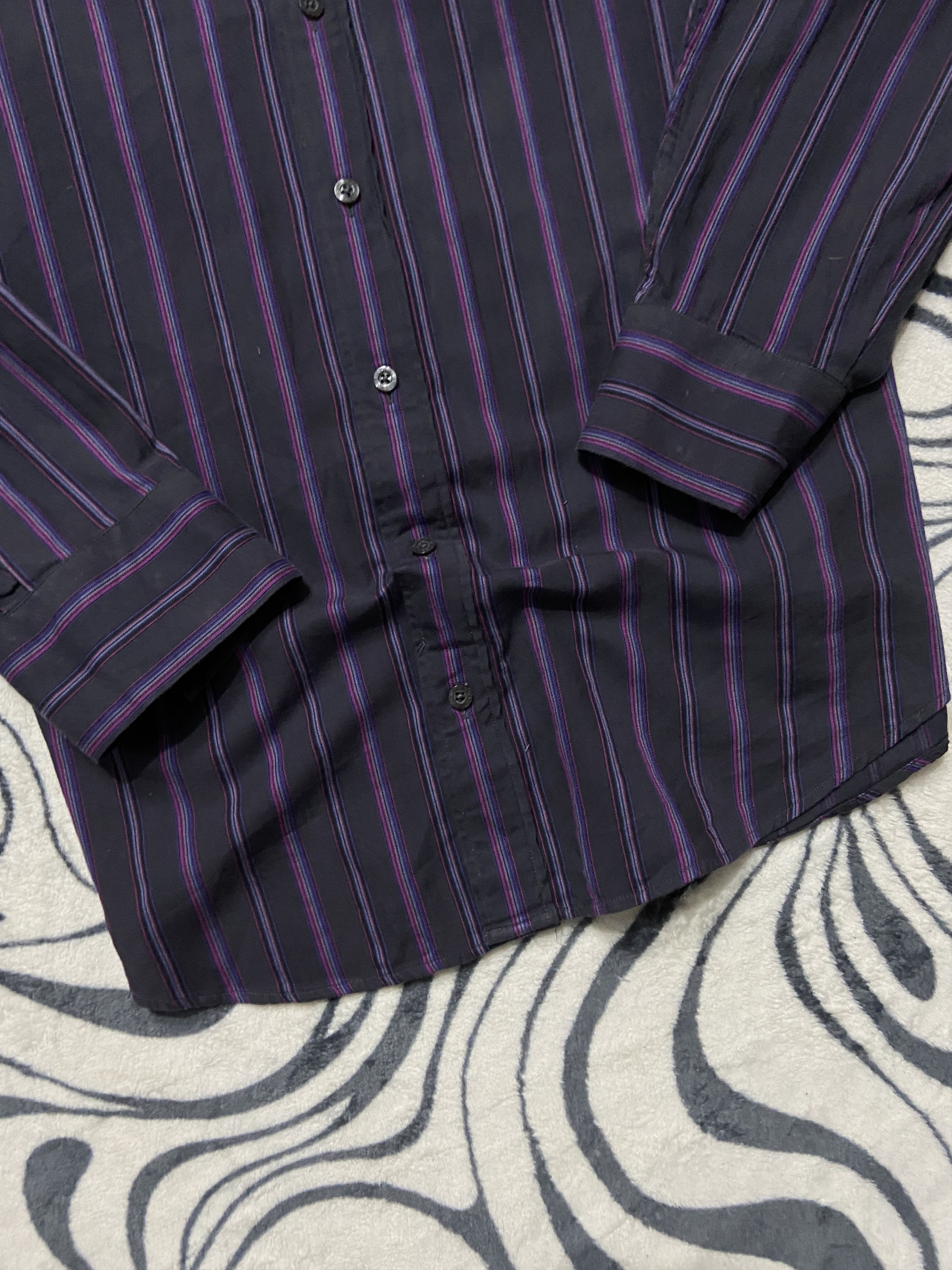 Yves Saint Laurent Yves Saint Laurent YSL Men's Long Sleeve Shirt Size US XL / EU 56 / 4 - 3 Thumbnail