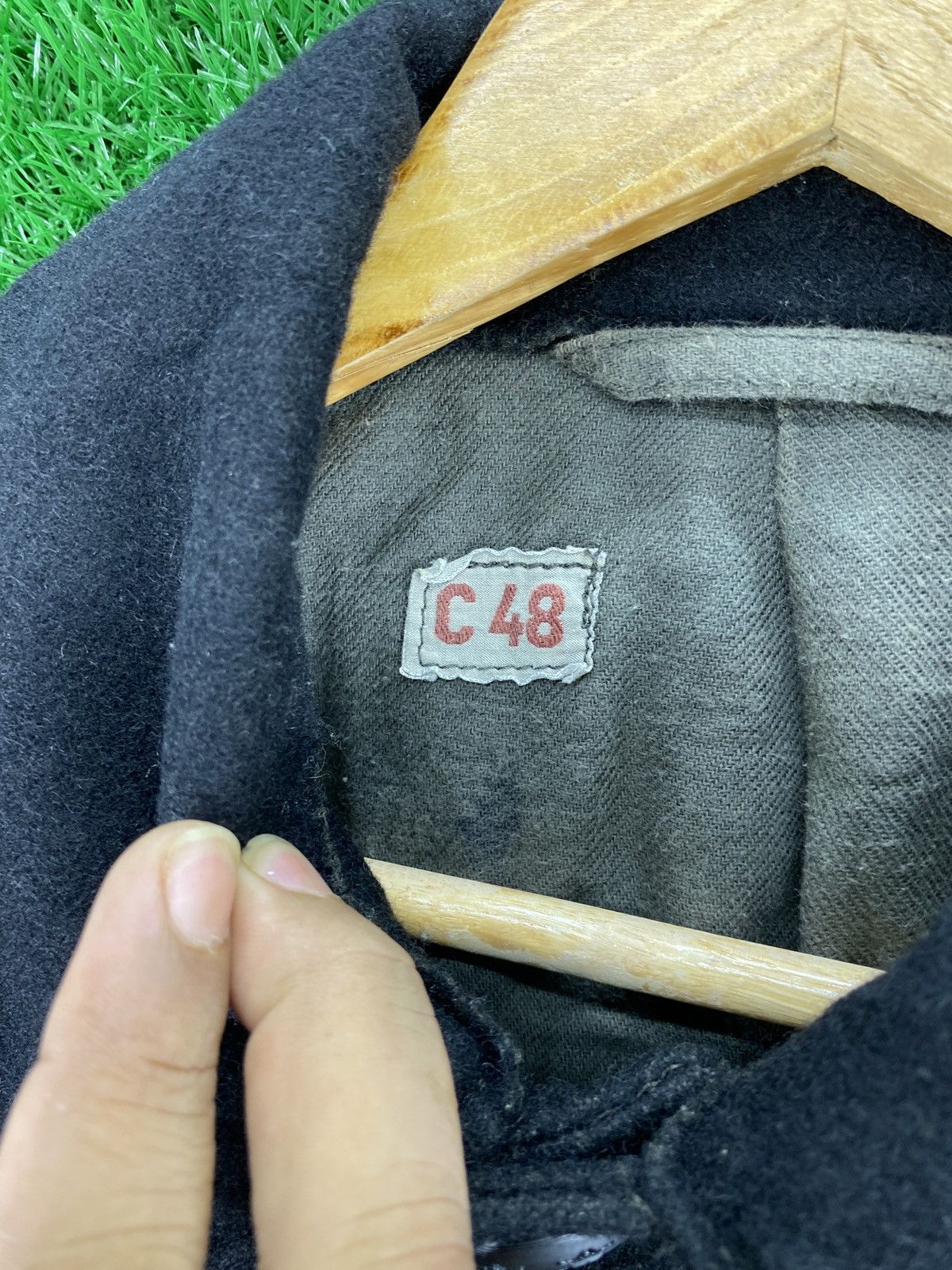 Vintage Vintage C48 Us Military Heavy Coat Black Size US L / EU 52-54 / 3 - 3 Thumbnail