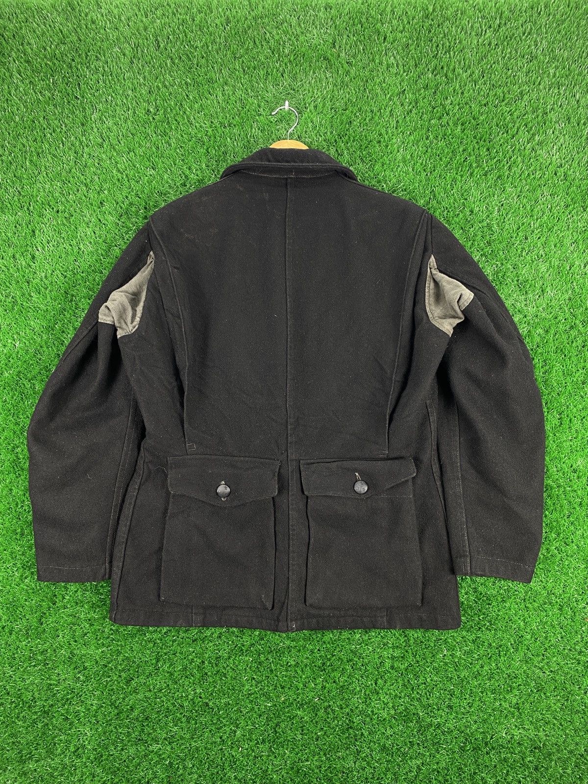 Vintage Vintage C48 Us Military Heavy Coat Black Size US L / EU 52-54 / 3 - 2 Thumbnail
