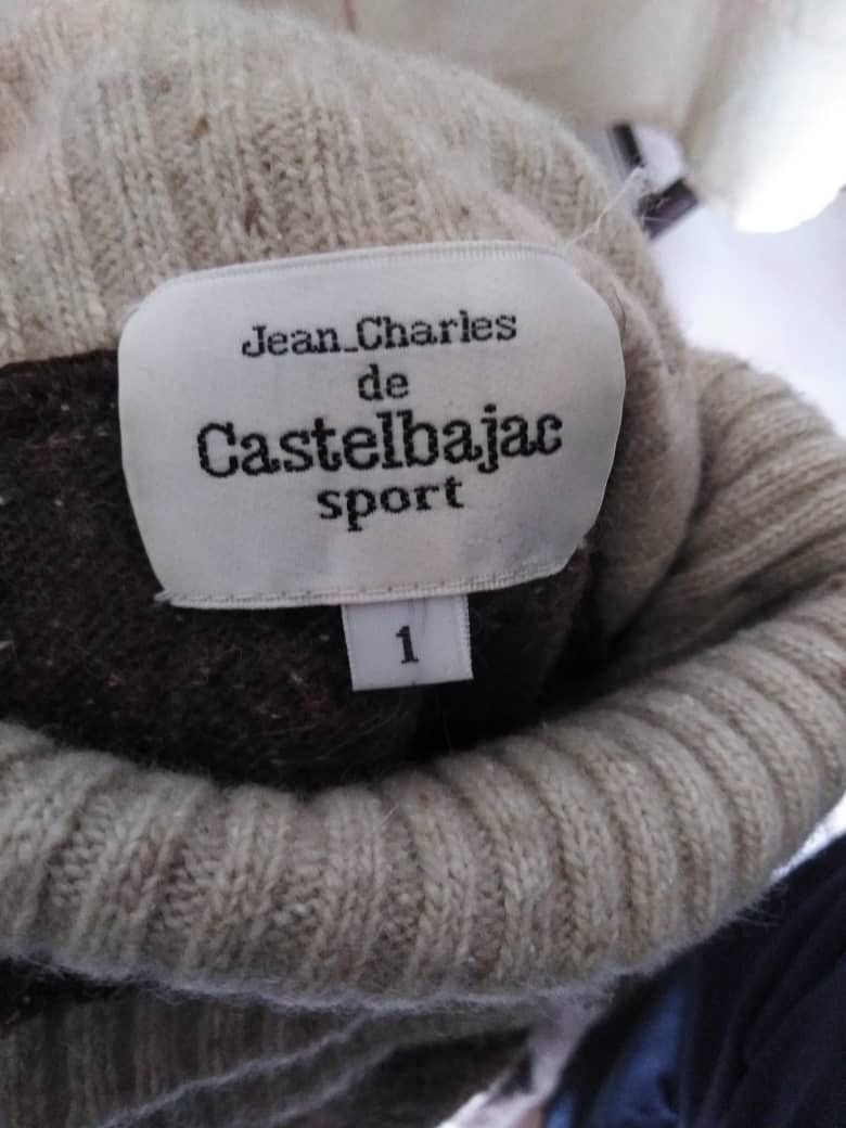 Jean Charles De Castelbajac Vtg Castelbajac Nice Wool Sweatshirt Size S / US 4 / IT 40 - 9 Thumbnail
