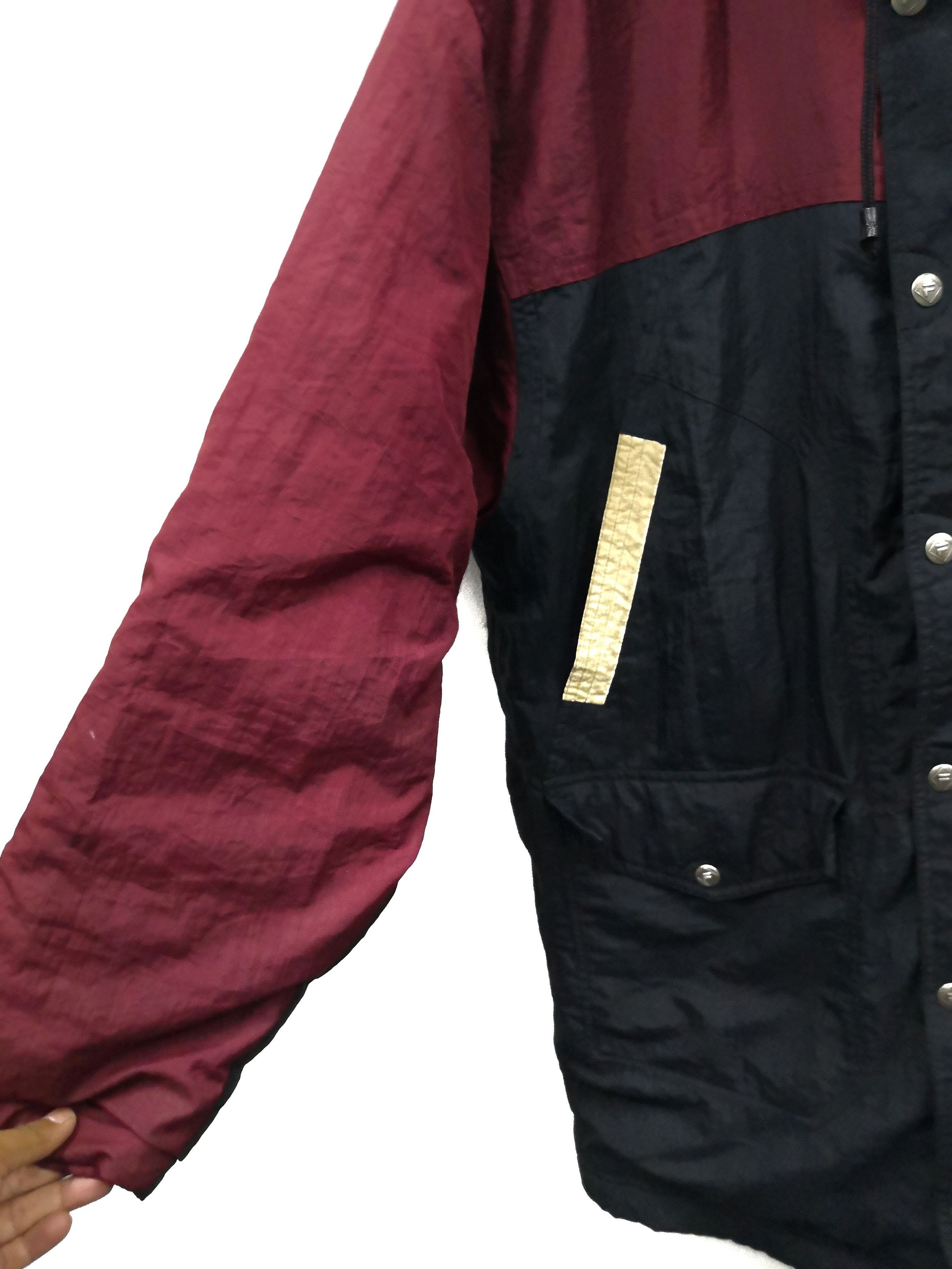 Fila × Vintage Vtg Fila Jacket Big Logo Hoodie Long Jacket Size US M / EU 48-50 / 2 - 8 Thumbnail