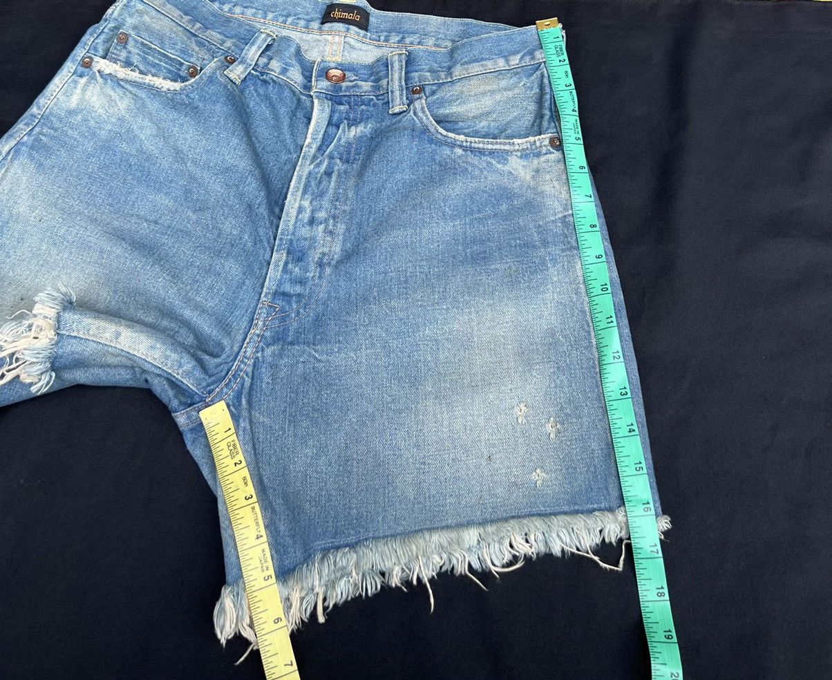 Chimala Chimala Japan Dirty Mud Denim Distressed Selvedge Short Pant Size US 33 - 4 Thumbnail