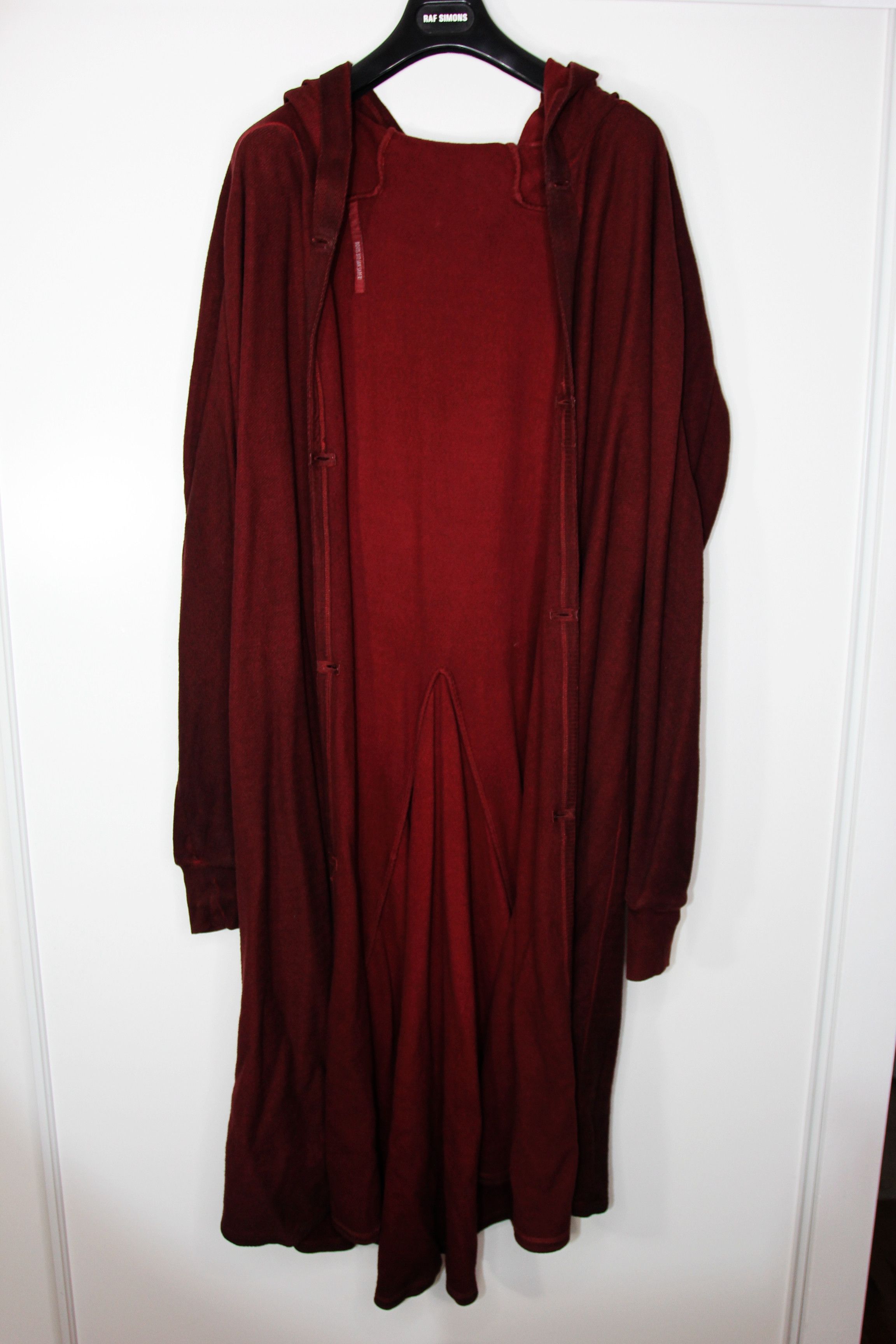 Boris Bidjan Saberi AW15 BORIS BIDJAN SABERI BLOOD RED 2 IN 1 COAT XL Size US XL / EU 56 / 4 - 8 Thumbnail