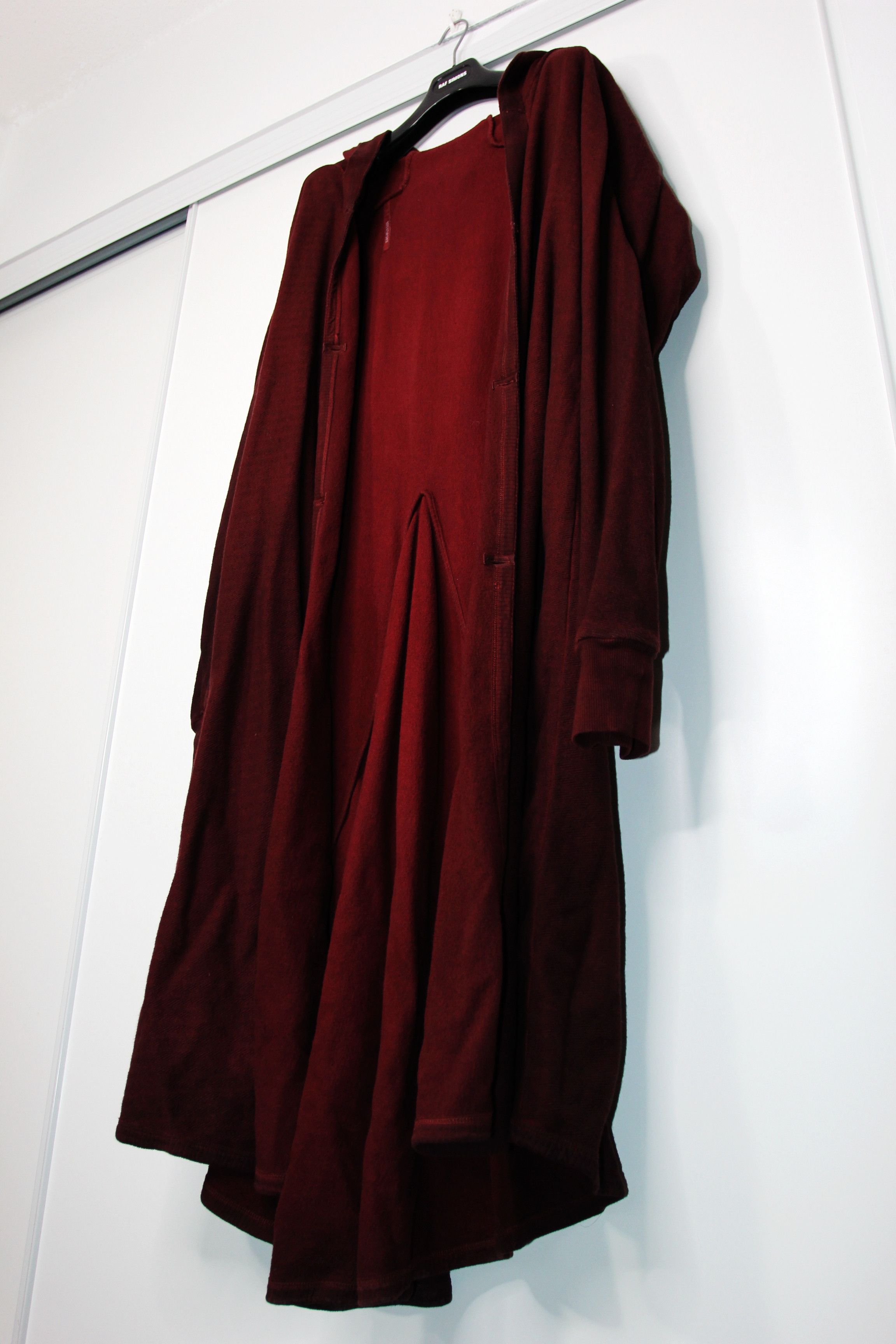 Boris Bidjan Saberi AW15 BORIS BIDJAN SABERI BLOOD RED 2 IN 1 COAT XL Size US XL / EU 56 / 4 - 10 Thumbnail