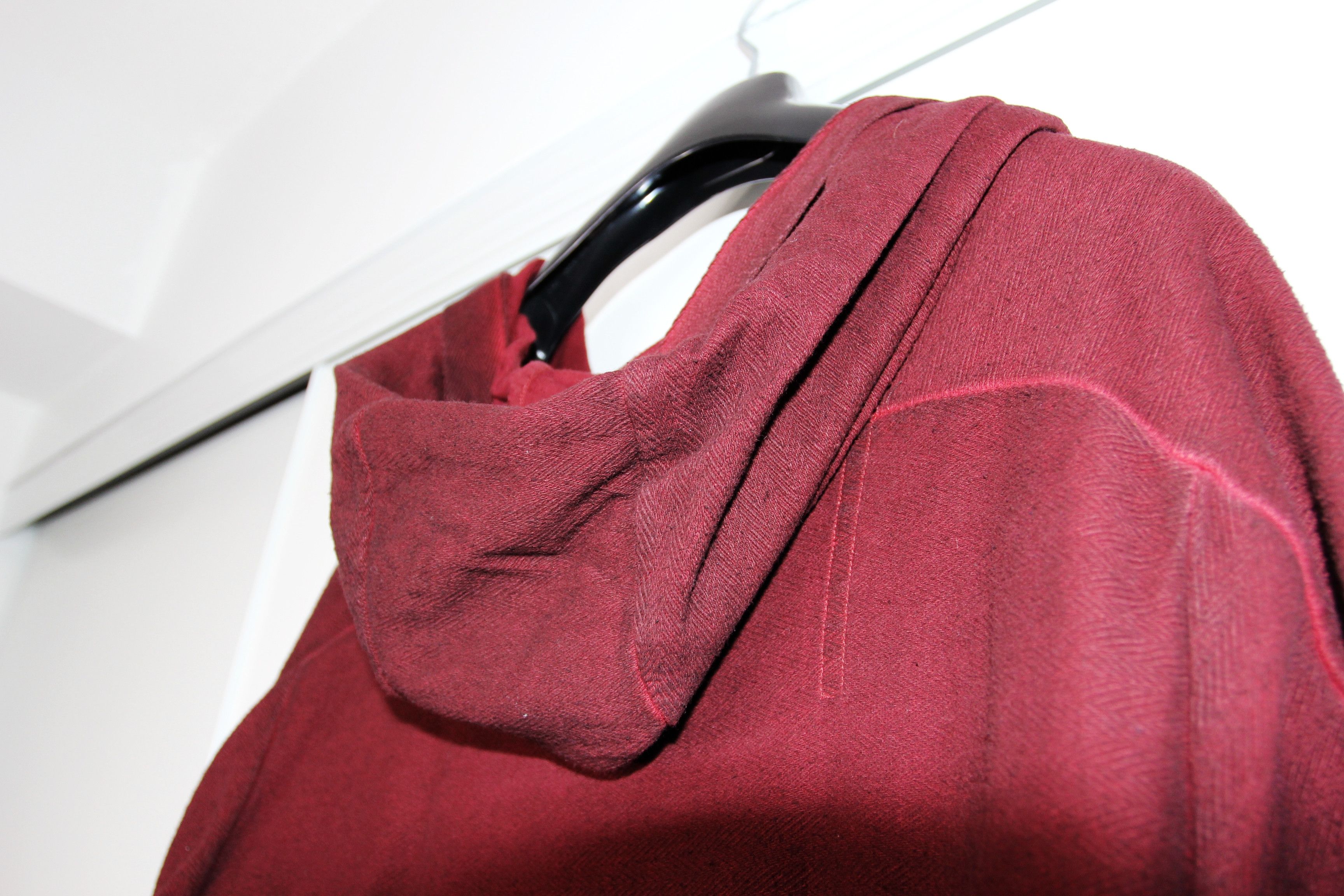 Boris Bidjan Saberi AW15 BORIS BIDJAN SABERI BLOOD RED 2 IN 1 COAT XL Size US XL / EU 56 / 4 - 13 Thumbnail