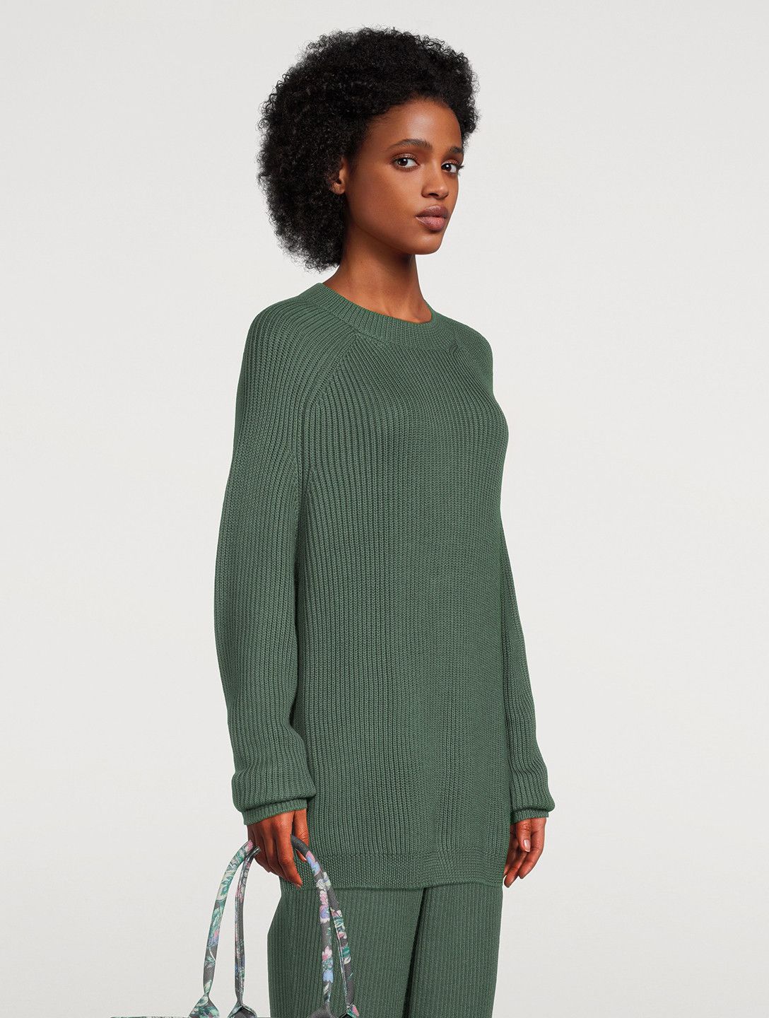 handvaerk BNWT AW21 HANDVAERK ALPACA RIBBED SWEATER S Size S / US 4 / IT 40 - 14 Thumbnail