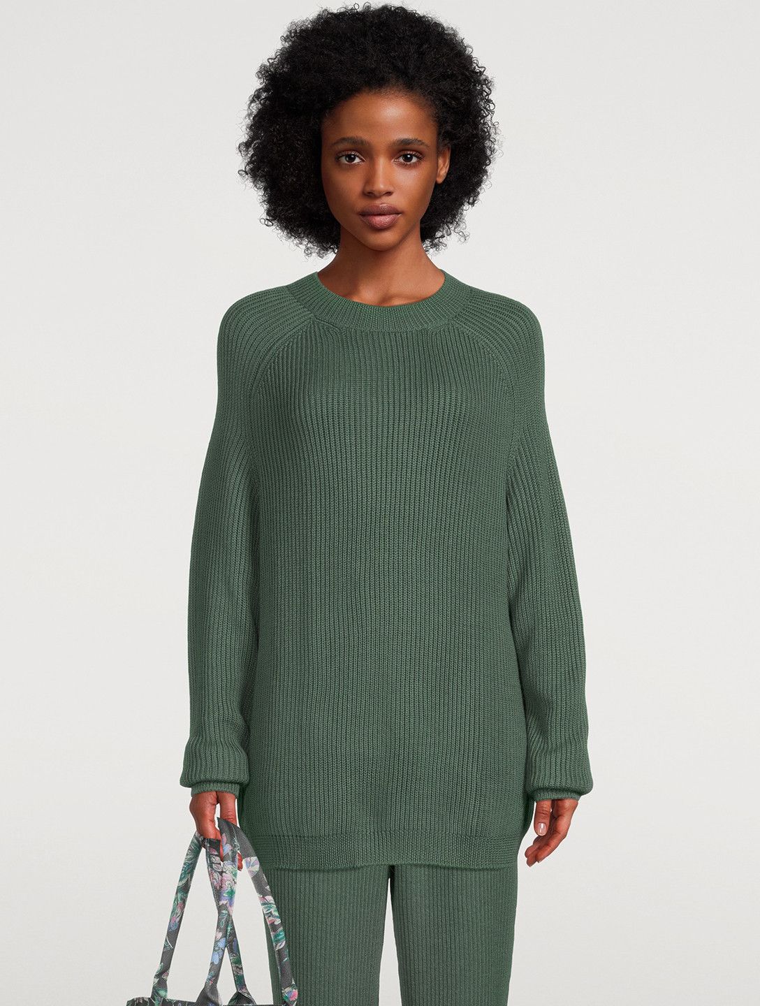 handvaerk BNWT AW21 HANDVAERK ALPACA RIBBED SWEATER S Size S / US 4 / IT 40 - 1 Thumbnail