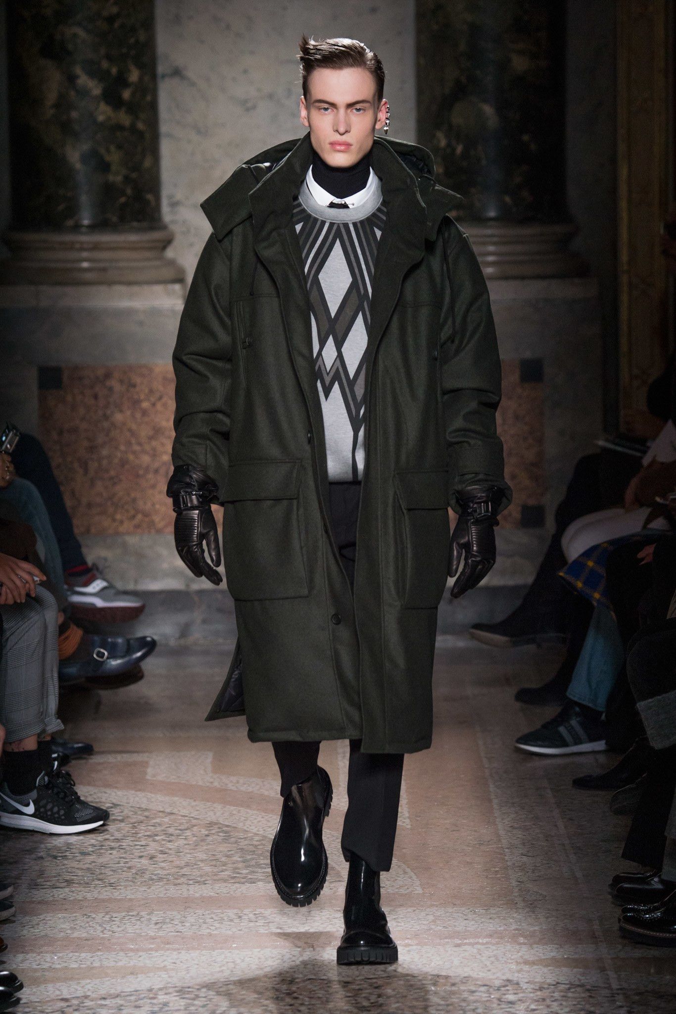 Les Hommes BNWT AW15 LES HOMMES DOWN COAT JACKET 50 Size US M / EU 48-50 / 2 - 1 Thumbnail
