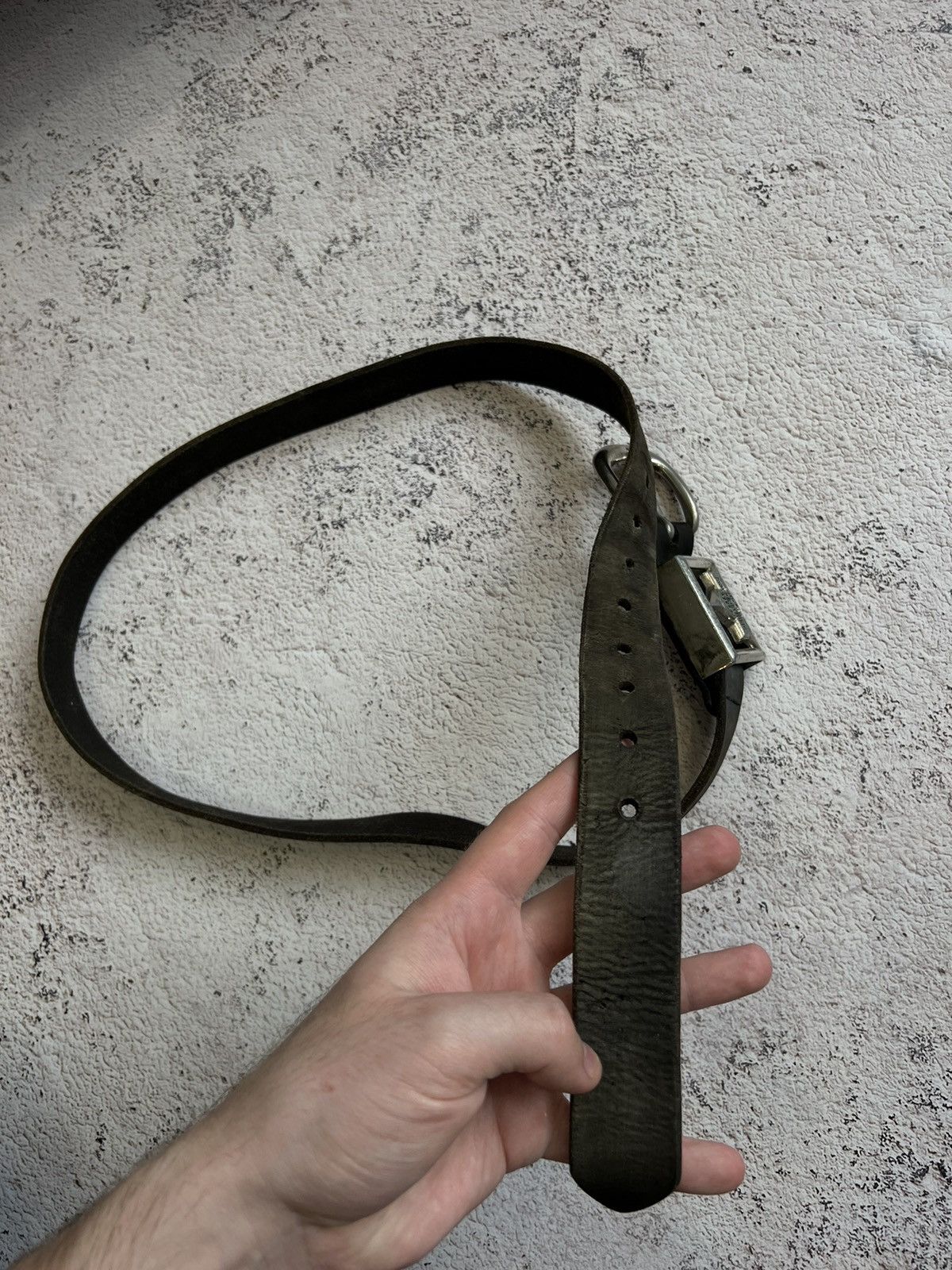Harley Davidson × Japanese Brand × Vintage 1997 Harley Davidson Leather Belt Vintage Size ONE SIZE - 11 Thumbnail