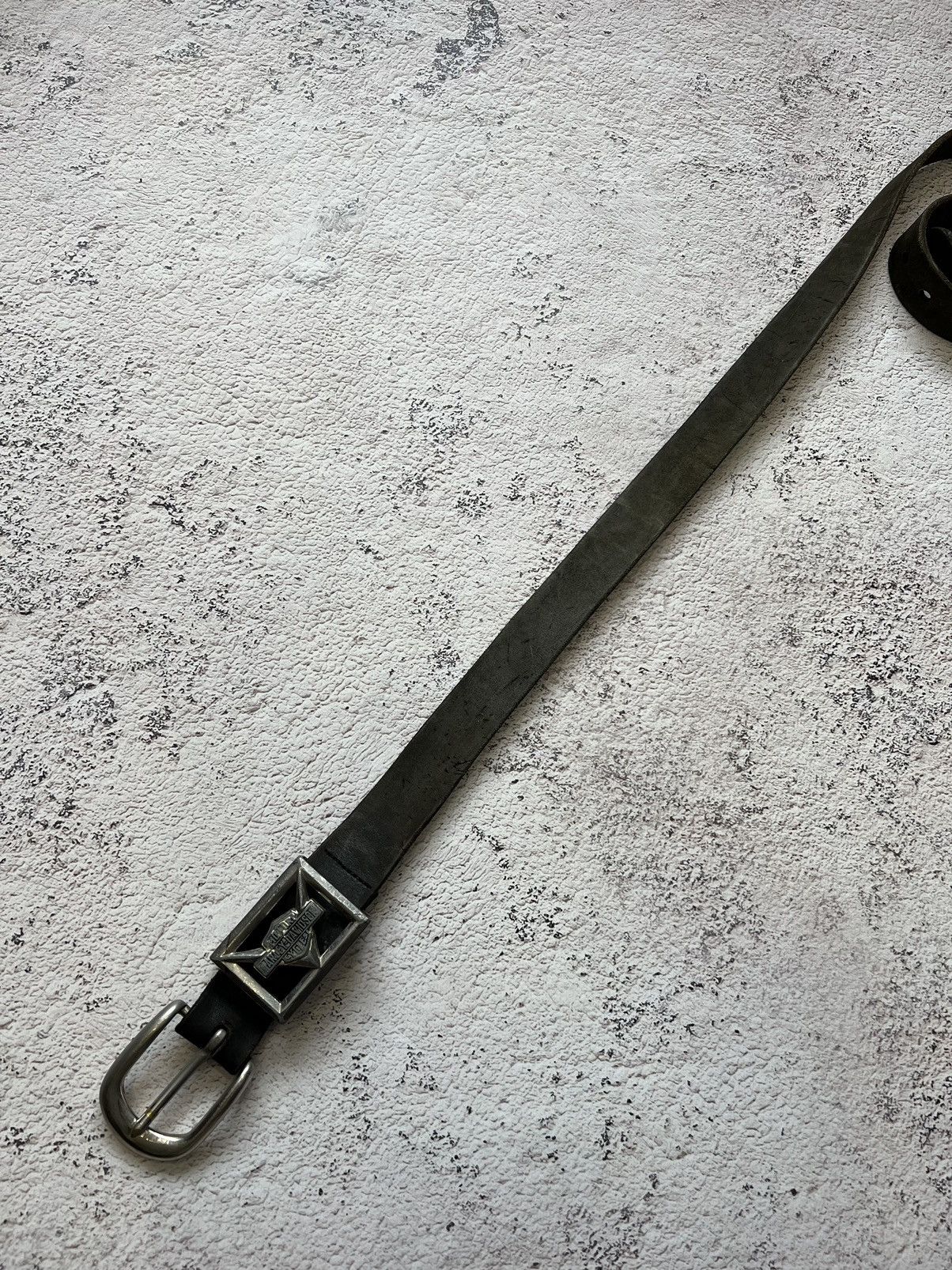Harley Davidson × Japanese Brand × Vintage 1997 Harley Davidson Leather Belt Vintage Size ONE SIZE - 8 Thumbnail
