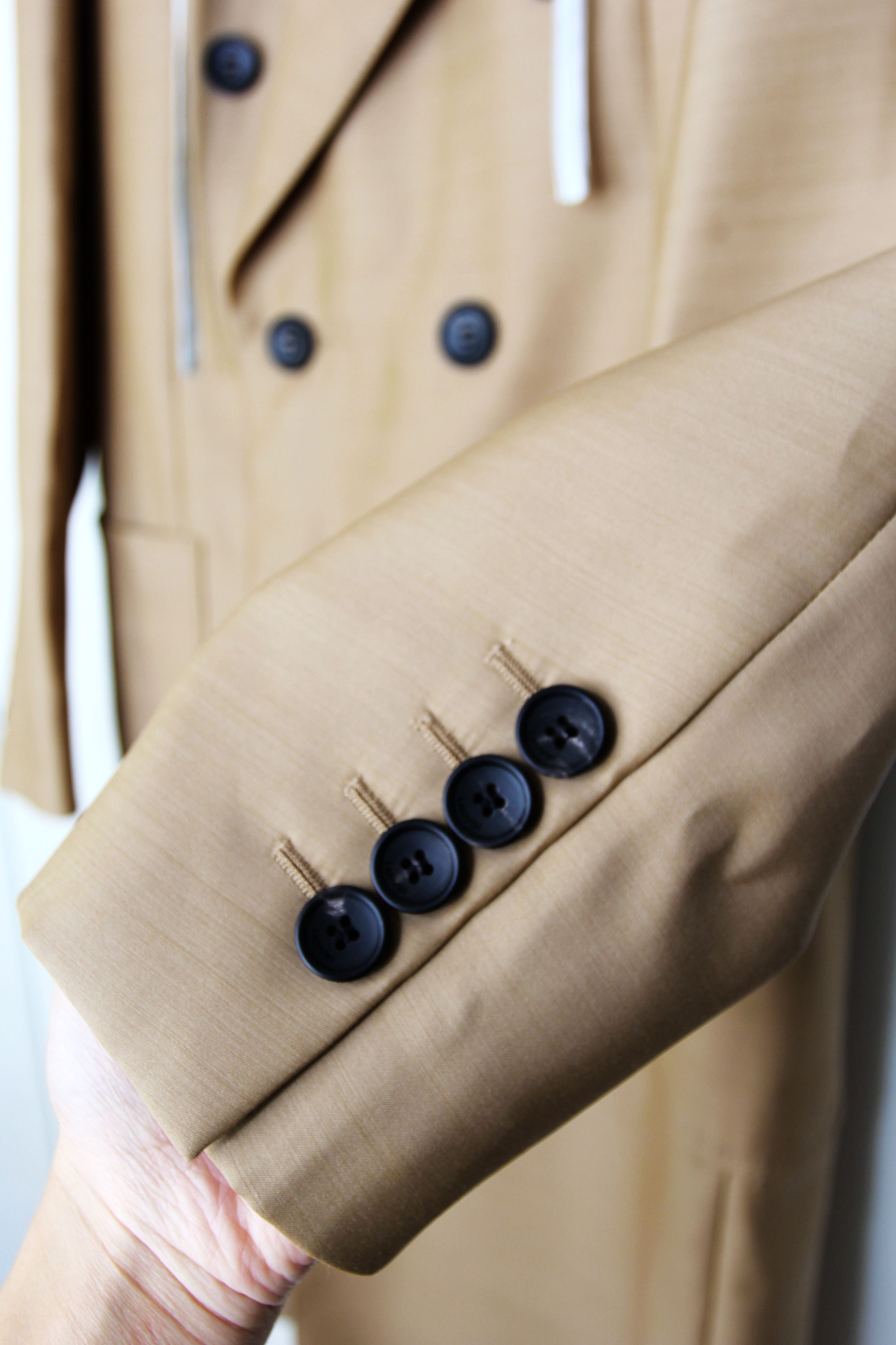 Lanvin BNWT SS20 LANVIN WOOL SILK BLEND HOODED COAT 48 Size US M / EU 48-50 / 2 - 7 Thumbnail