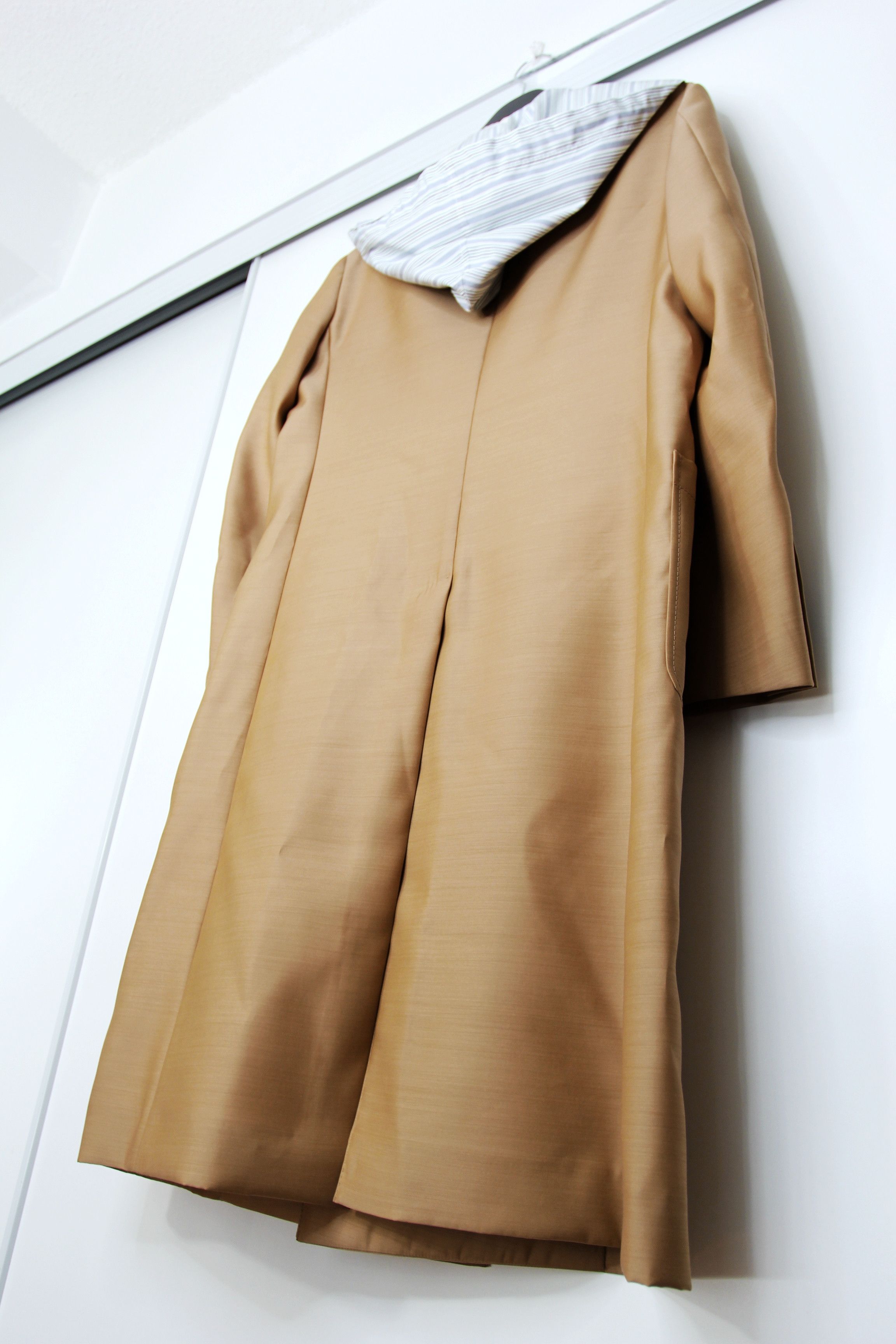 Lanvin BNWT SS20 LANVIN WOOL SILK BLEND HOODED COAT 48 Size US M / EU 48-50 / 2 - 12 Thumbnail