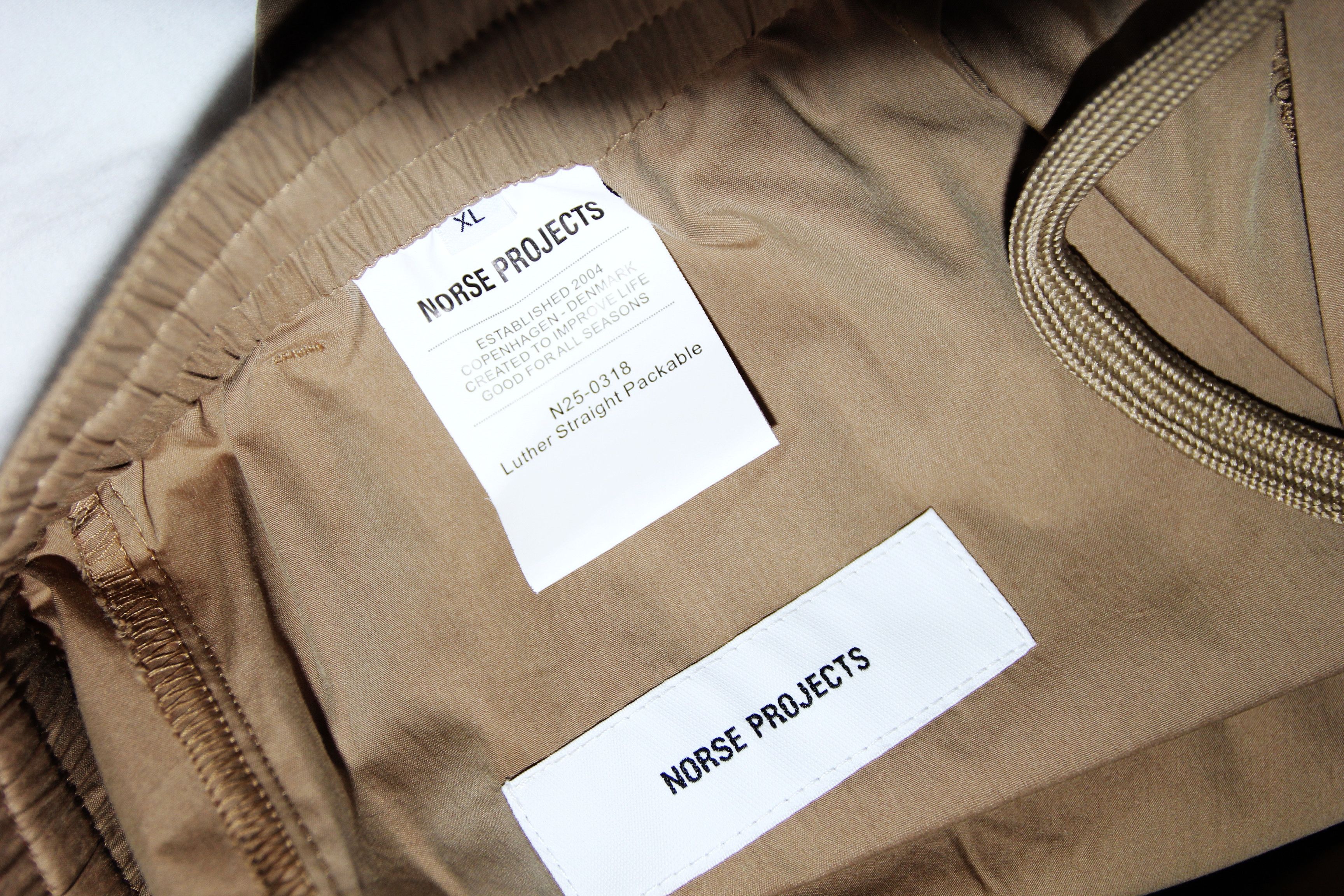 Norse Projects BNWT AW20 NORSE PROJECTS LUTHER STRAIGHT PACKABLE PANTS XL Size US 36 / EU 52 - 9 Thumbnail