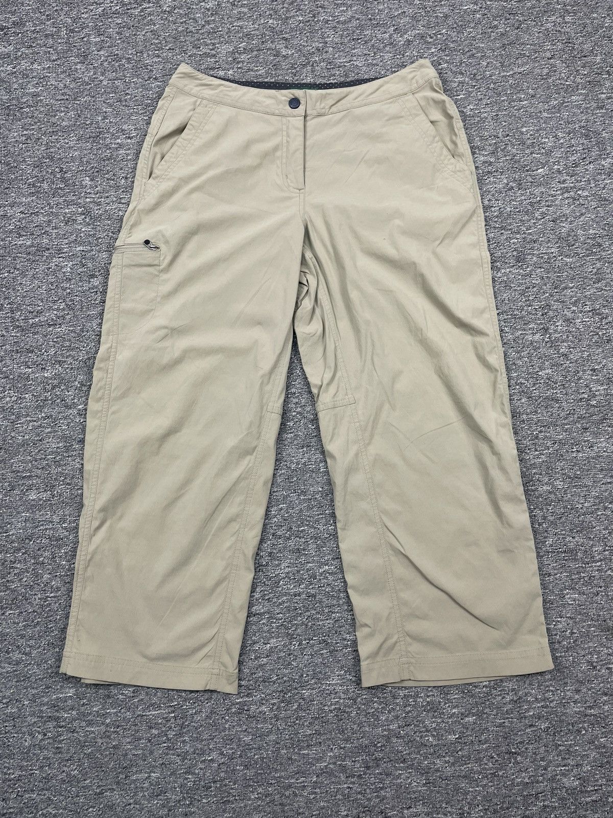 image of L L Bean x Outdoor Life Vintage Ll Bean Hiking Pant 3 Quater Outdoor in Beige, Women's (Size 30)