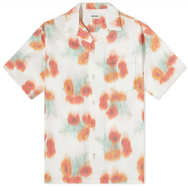 Kenzo BNWT SS21 KENZO PRINTED HAWAIIAN SHIRT 38 Size US M / EU 48-50 / 2 - 11 Thumbnail