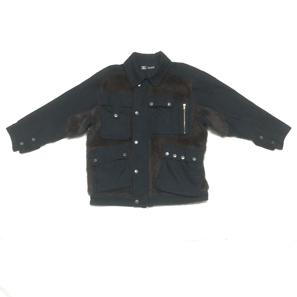 Kansai Yamamoto Vintage Kansai Yamamoto The EYE Tactical Jacket 80s Size US M / EU 48-50 / 2 - 1 Thumbnail