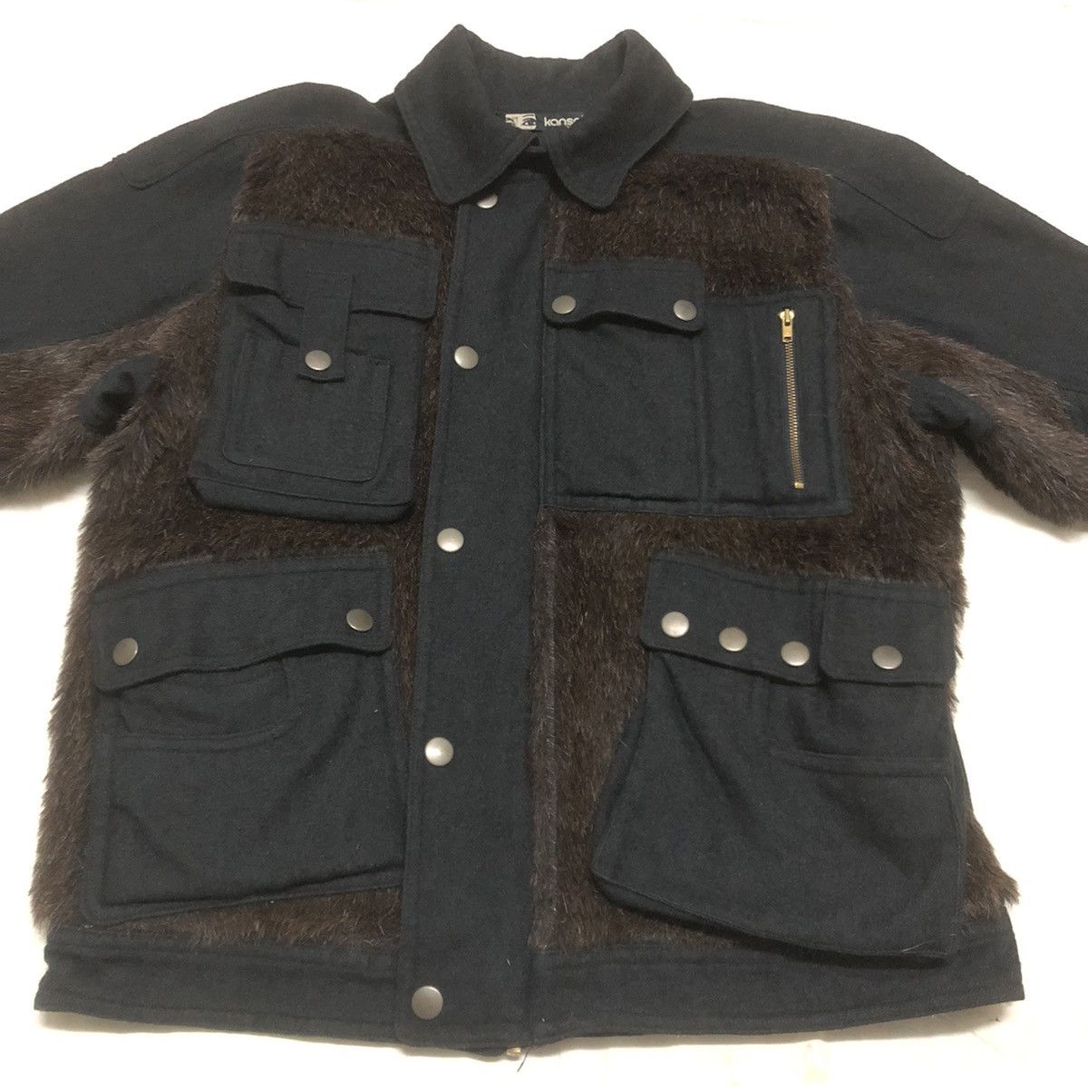 Kansai Yamamoto Vintage Kansai Yamamoto The EYE Tactical Jacket 80s Size US M / EU 48-50 / 2 - 6 Thumbnail