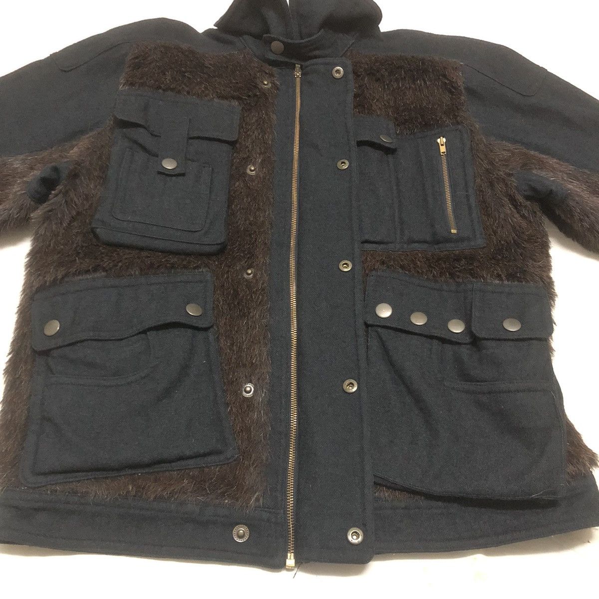 Kansai Yamamoto Vintage Kansai Yamamoto The EYE Tactical Jacket 80s Size US M / EU 48-50 / 2 - 7 Thumbnail