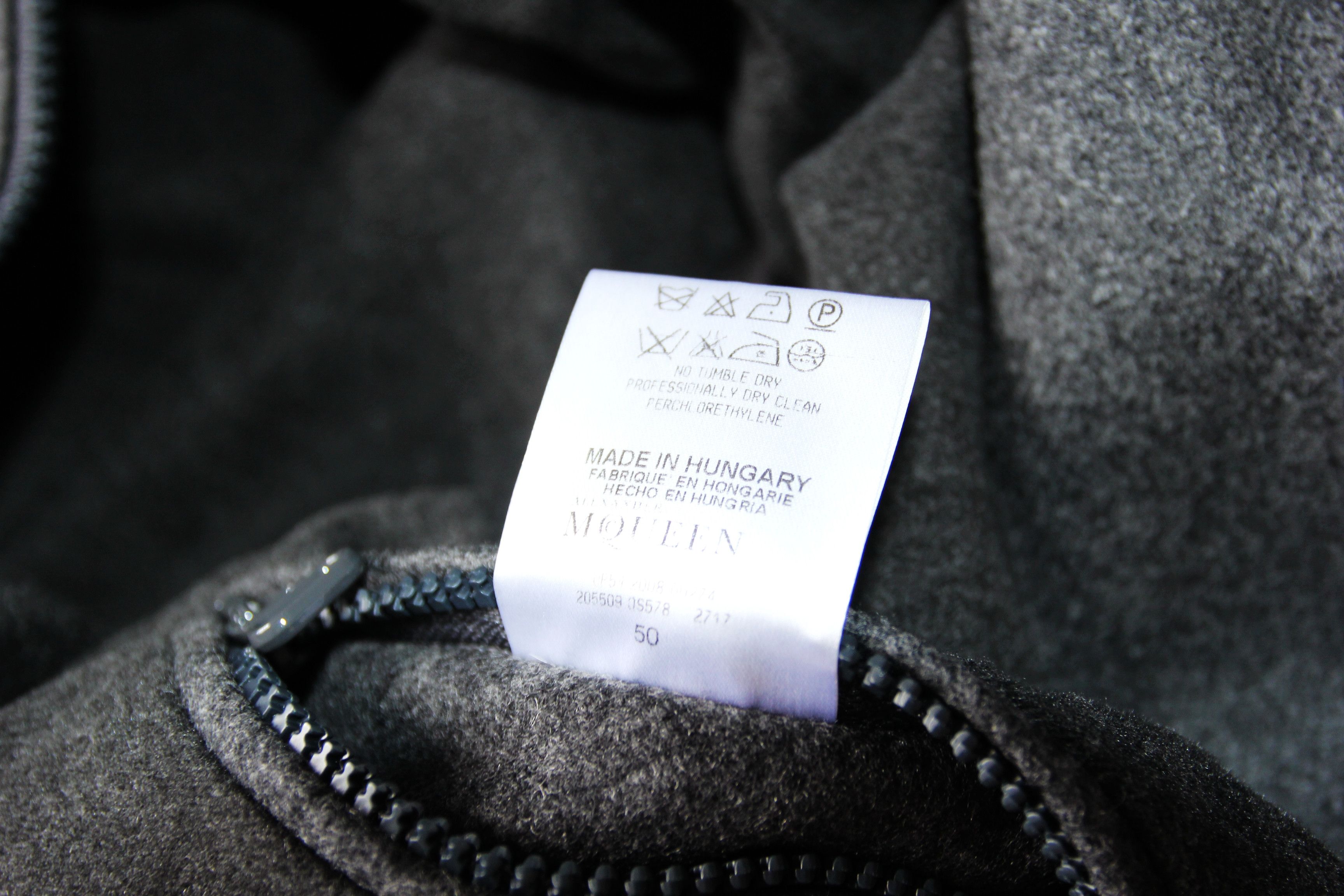Alexander McQueen AW08 ALEXANDER MCQUEEN HEAVY WOOL CASHMERE BLEND JACKET 50 Size US M / EU 48-50 / 2 - 16 Thumbnail