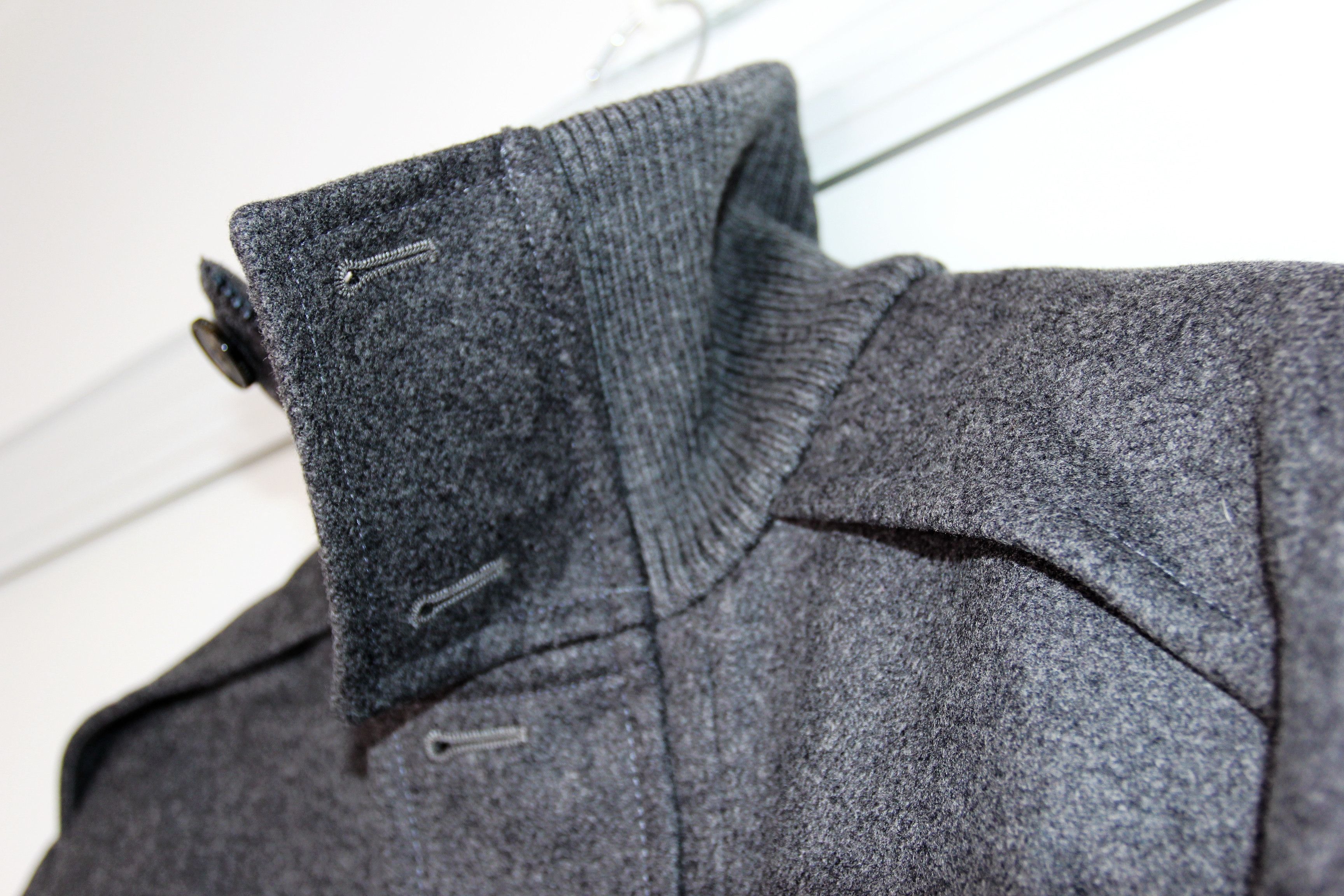 Alexander McQueen AW08 ALEXANDER MCQUEEN HEAVY WOOL CASHMERE BLEND JACKET 50 Size US M / EU 48-50 / 2 - 3 Thumbnail