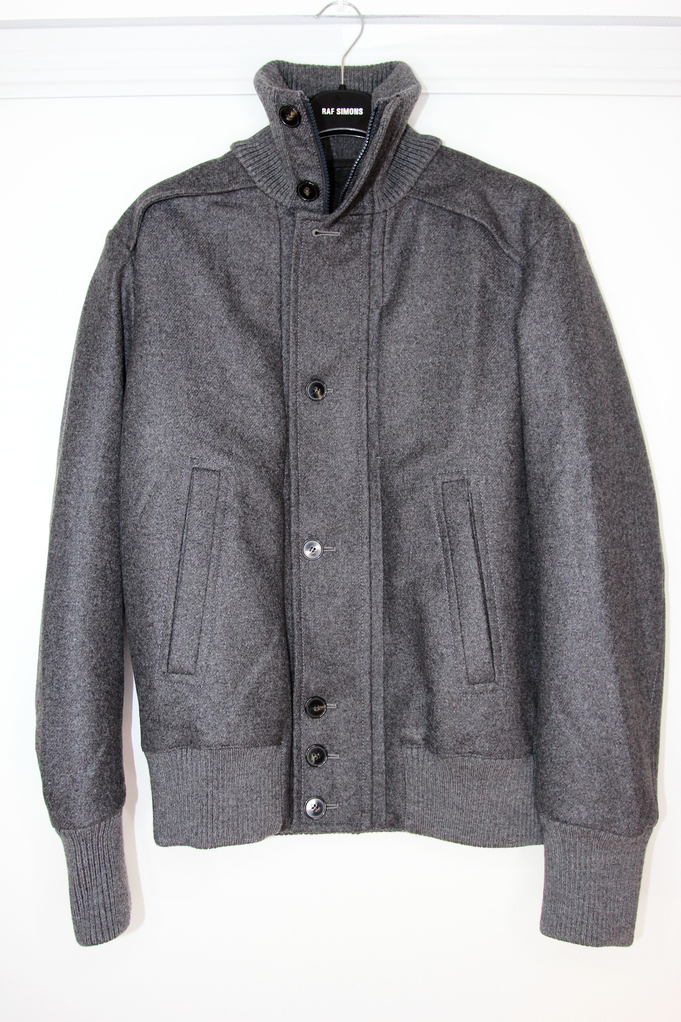 Alexander McQueen AW08 ALEXANDER MCQUEEN HEAVY WOOL CASHMERE BLEND JACKET 50 Size US M / EU 48-50 / 2 - 1 Thumbnail