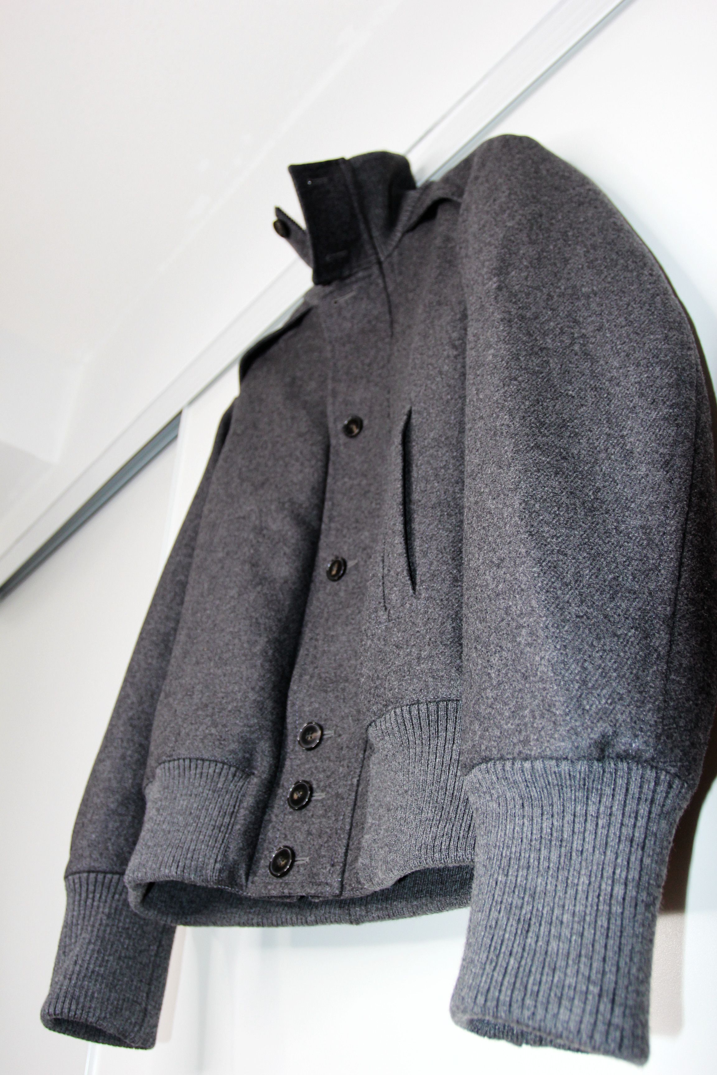 Alexander McQueen AW08 ALEXANDER MCQUEEN HEAVY WOOL CASHMERE BLEND JACKET 50 Size US M / EU 48-50 / 2 - 8 Thumbnail