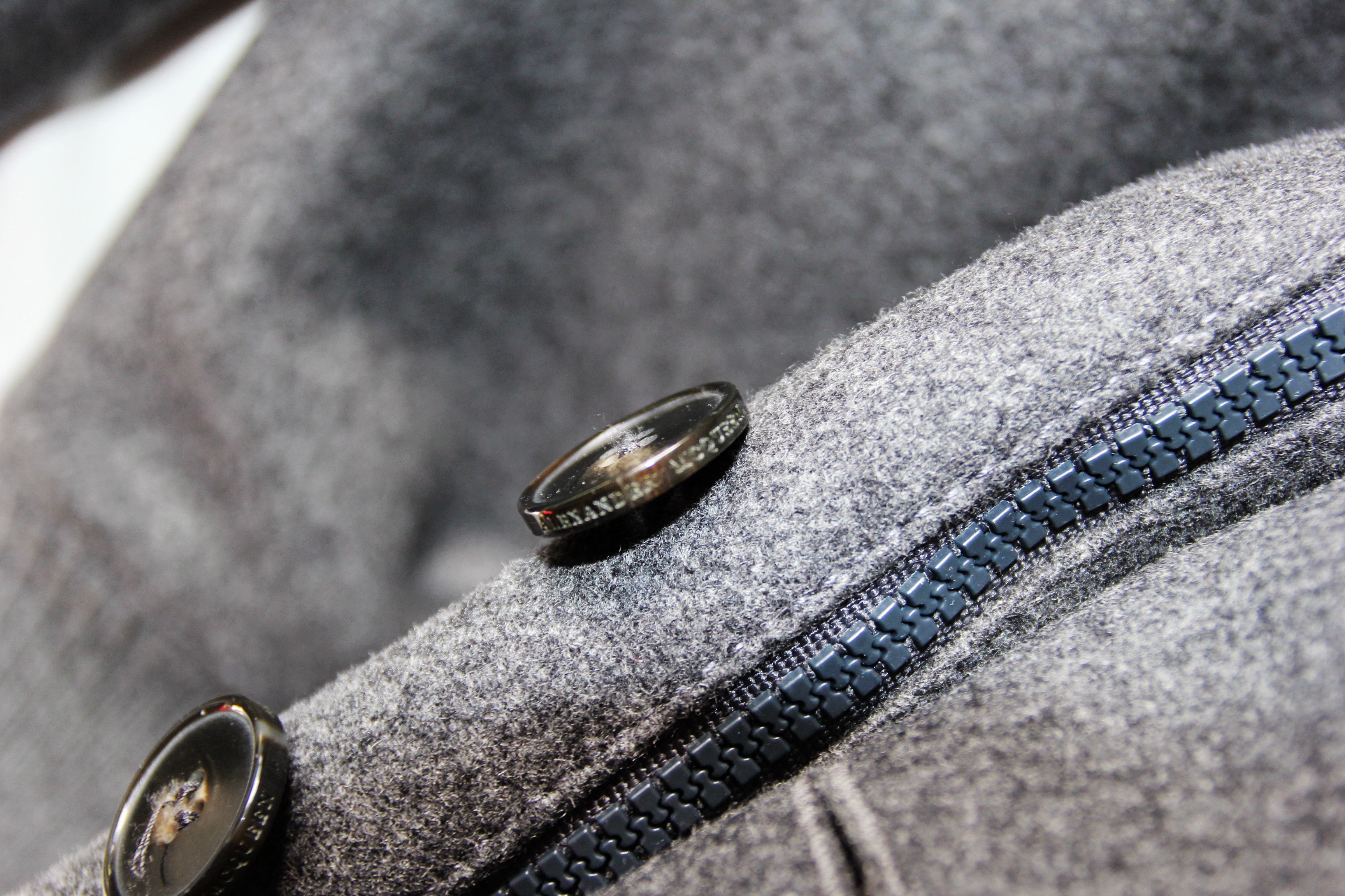 Alexander McQueen AW08 ALEXANDER MCQUEEN HEAVY WOOL CASHMERE BLEND JACKET 50 Size US M / EU 48-50 / 2 - 13 Thumbnail