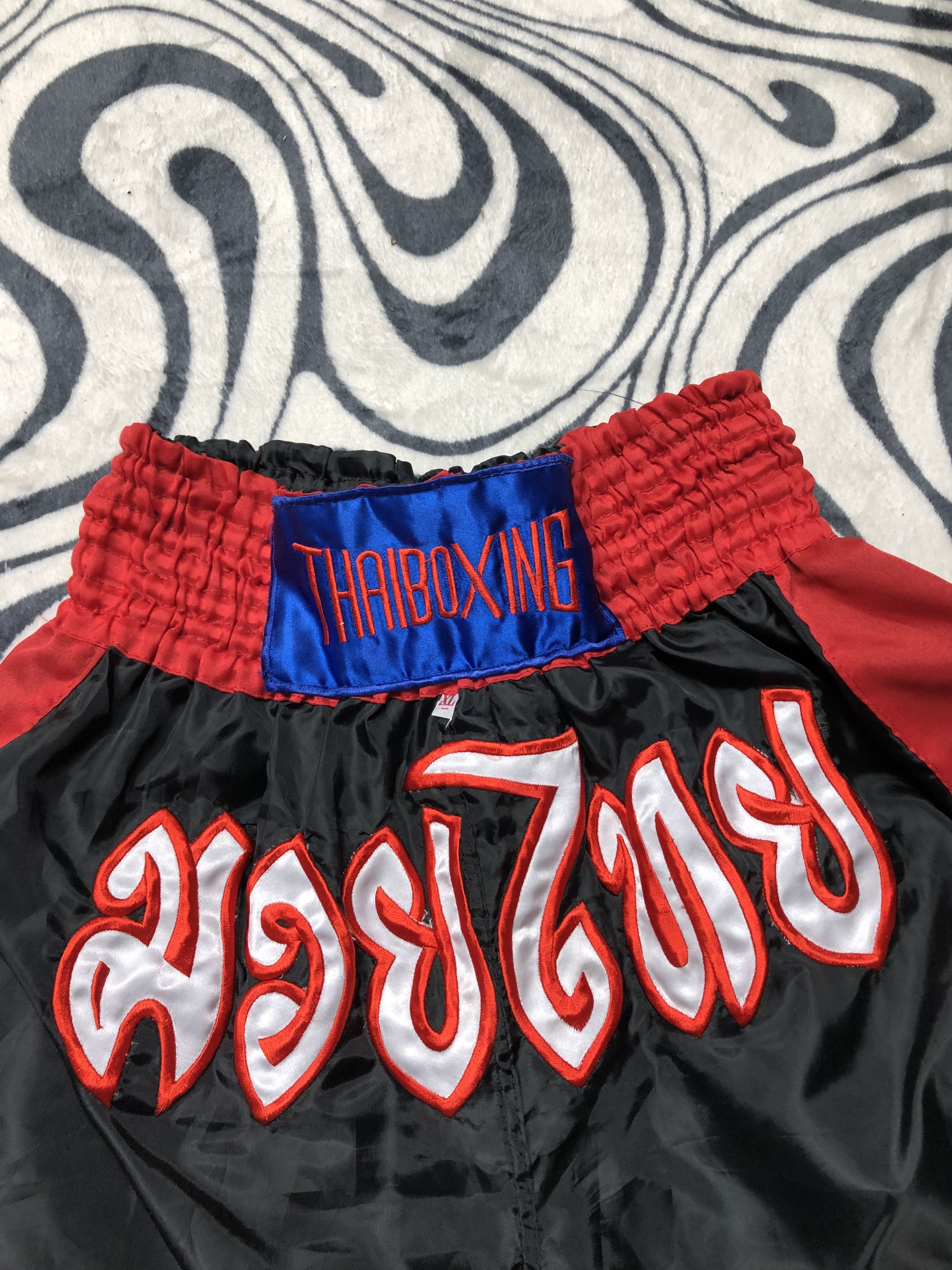 Sports Specialties × Vintage Muai Thai Boxing Shorts Thaiboxing Size US 36 / EU 52 - 2 Thumbnail