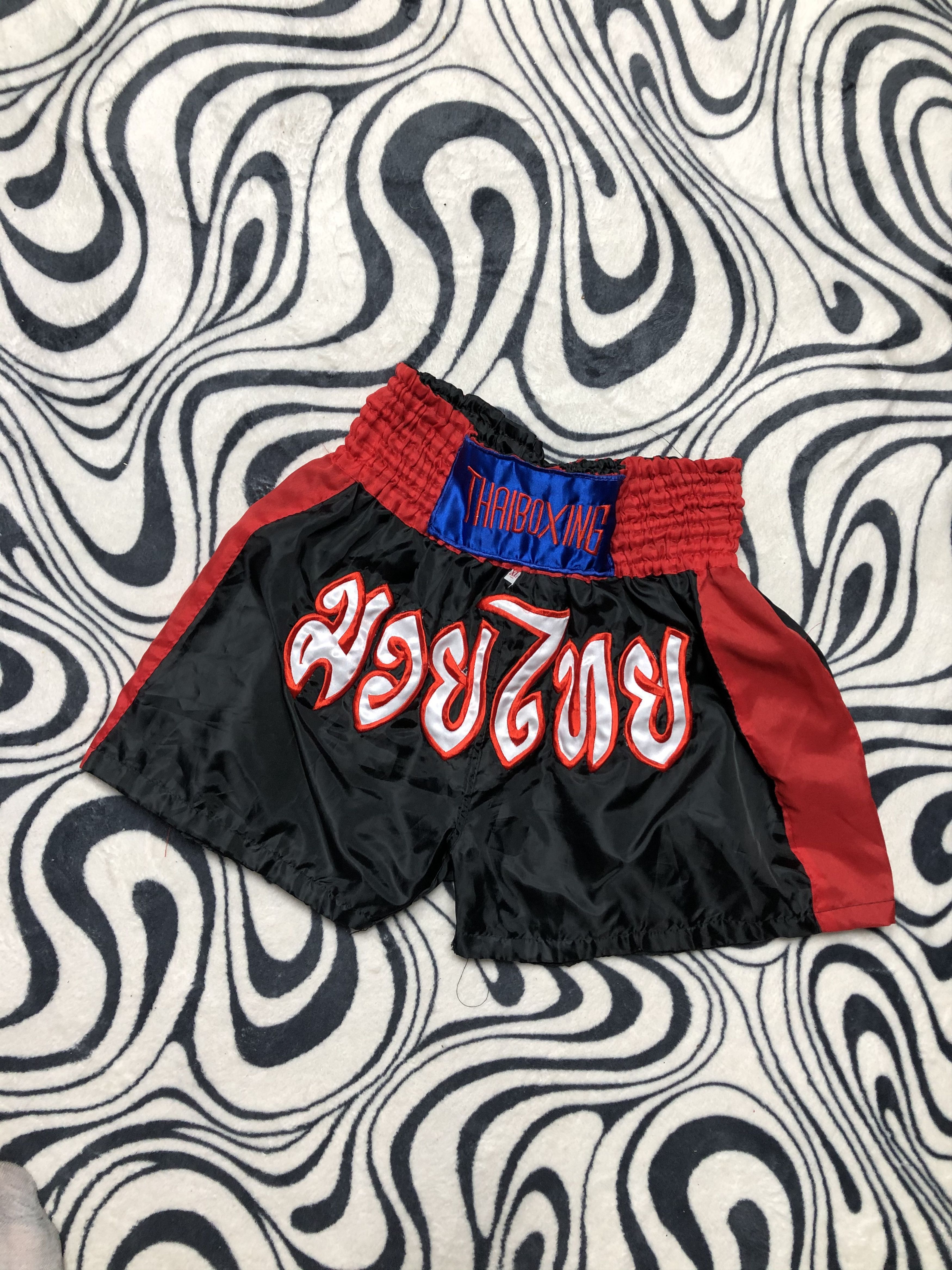 Sports Specialties × Vintage Muai Thai Boxing Shorts Thaiboxing Size US 36 / EU 52 - 1 Thumbnail